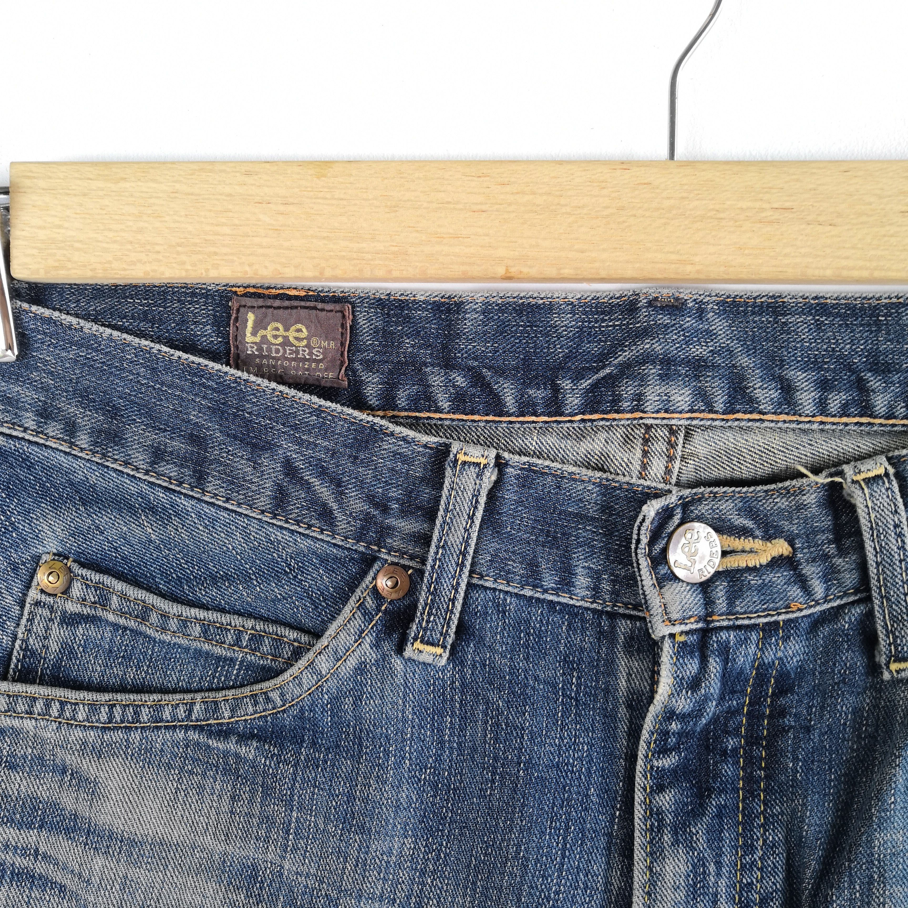 Lee Vintage 80s Lee Denim Lee Distressed Jeans Lee Rusty Pants Size US 30 / EU 46 - 6 Thumbnail