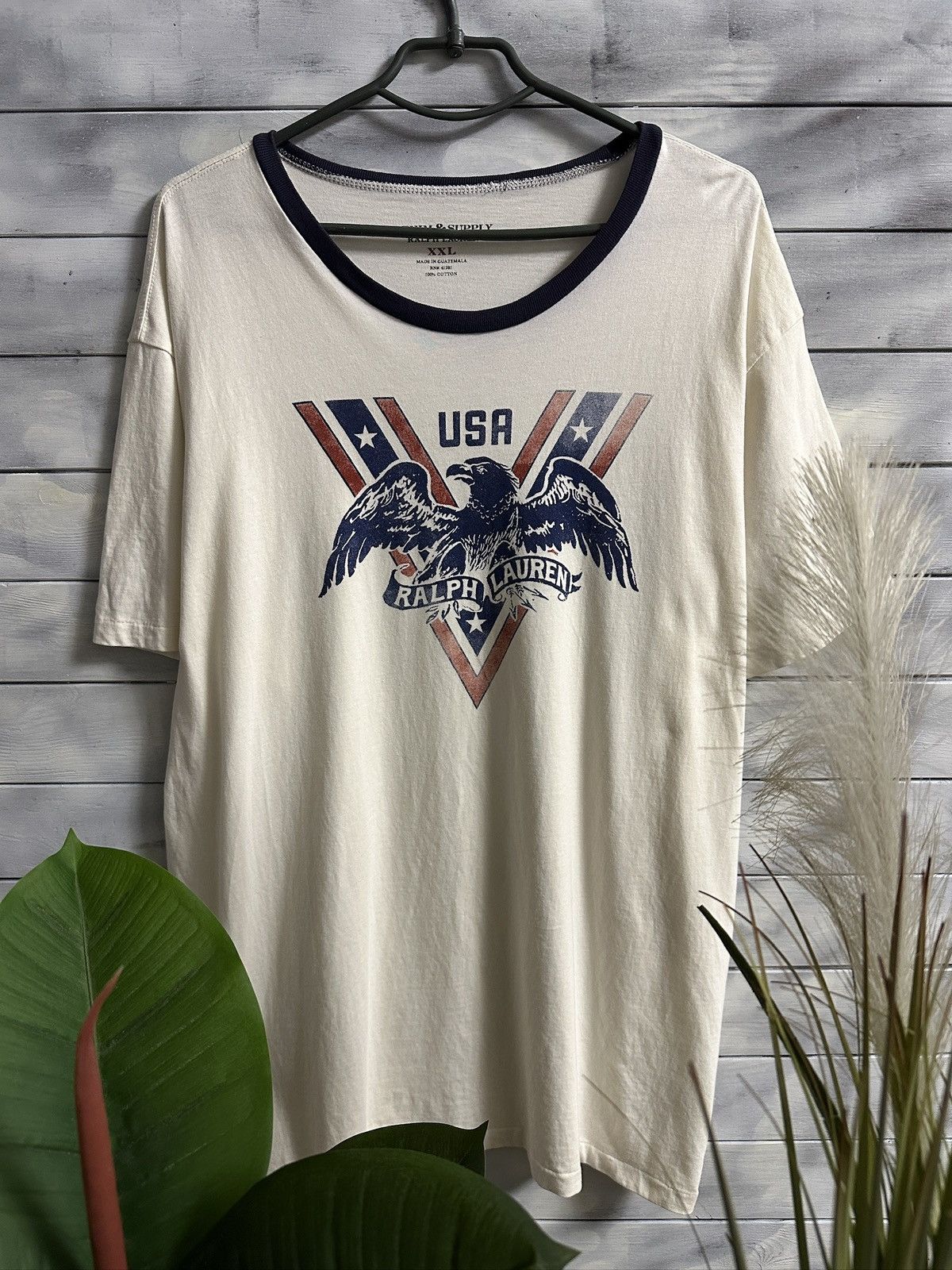 Denim & Supply Ralph Lauren Rare Vintage T-Shirt USA Ralph Lauren Denim & Supply Size US XXL / EU 58 / 5 - 1 Thumbnail