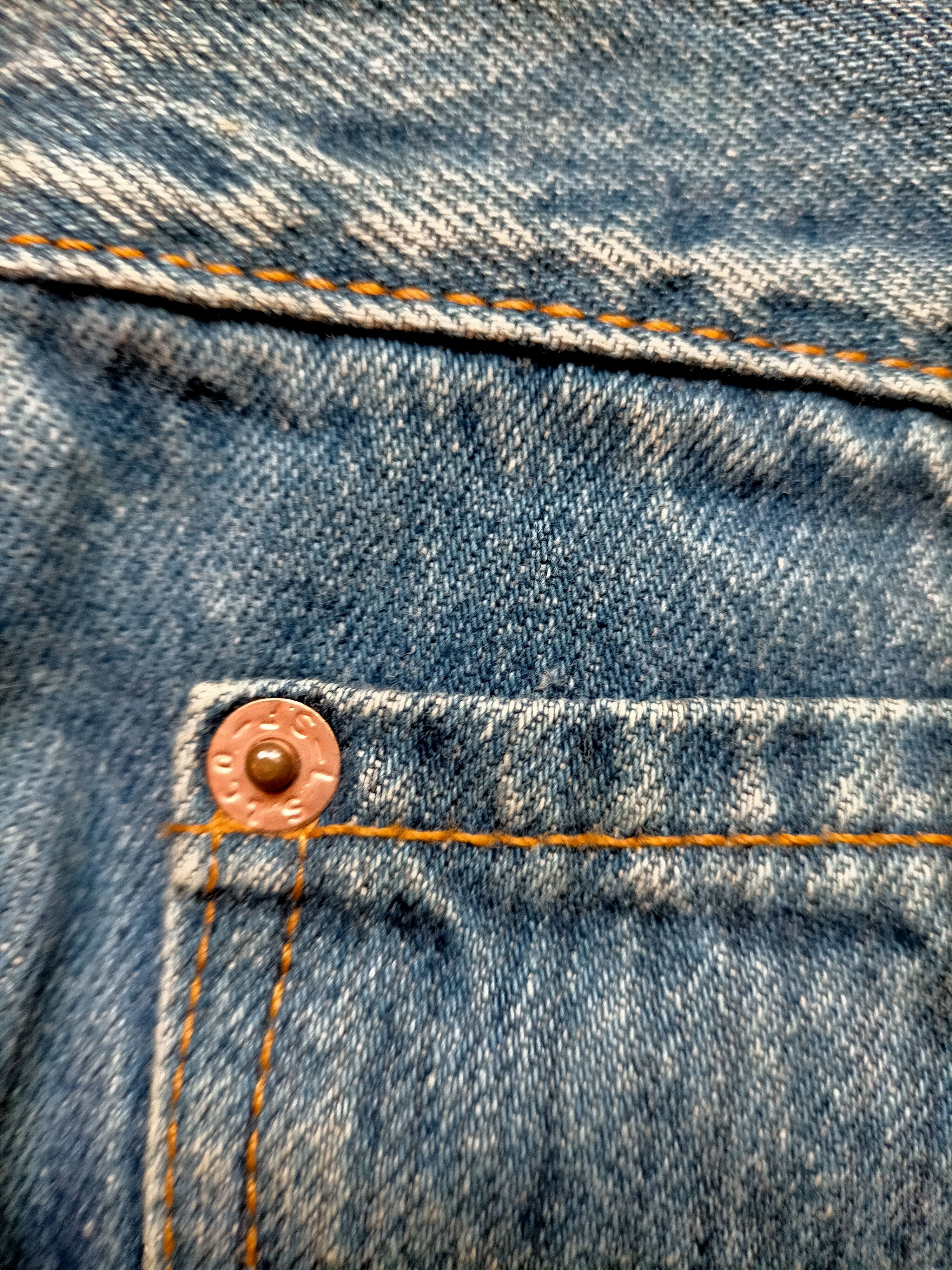 Levi's Vtg Levis 501 Made in usa Blue Denim Jeans Size US 32 / EU 48 - 22 Thumbnail