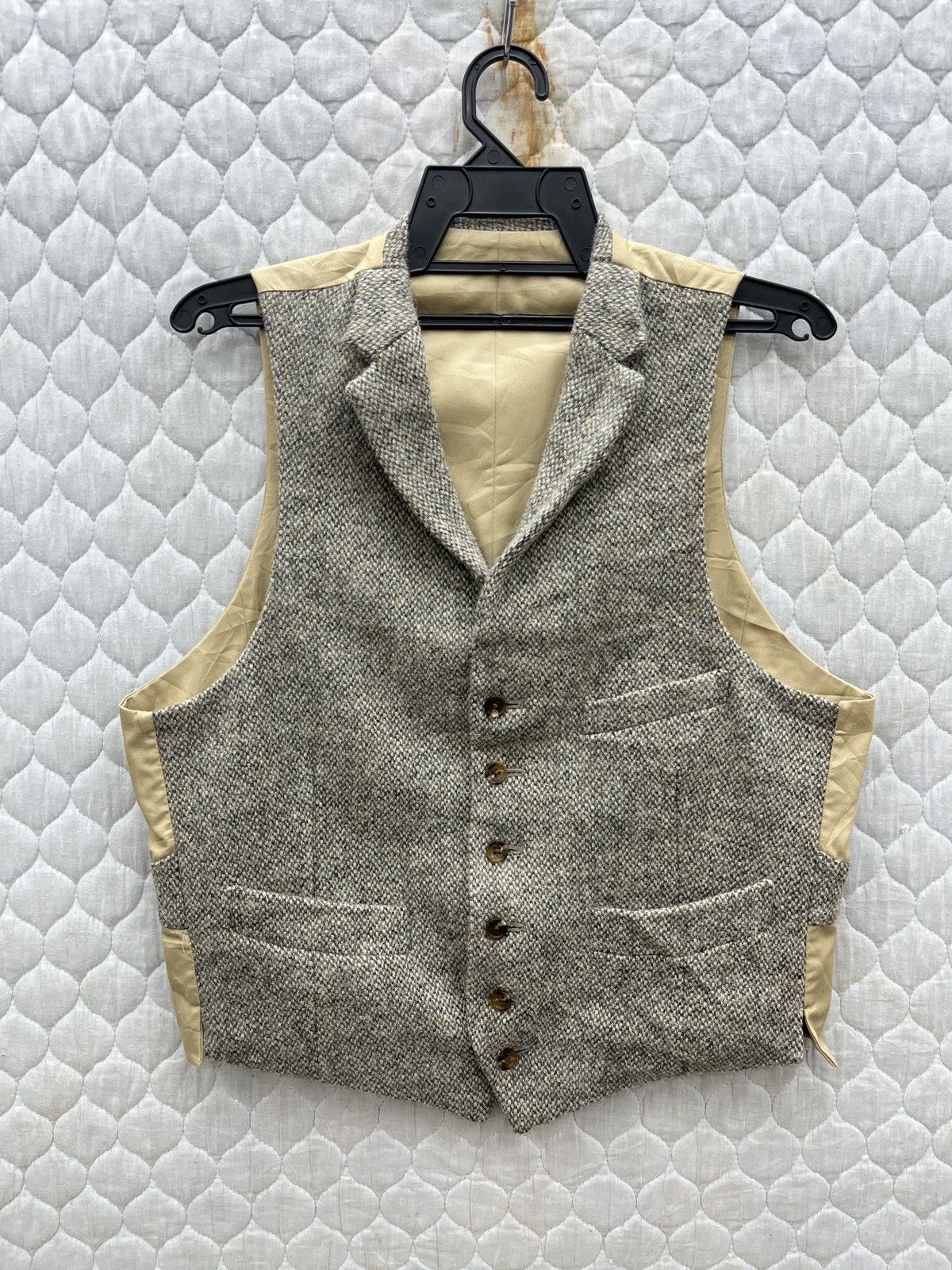 Harris Tweed × Oxxford Clothes 🔥🔥🔥STEALS OXFORD CLASSIC X HARRIS TWEED VEST Size M / US 6-8 / IT 42-44 - 1 Thumbnail