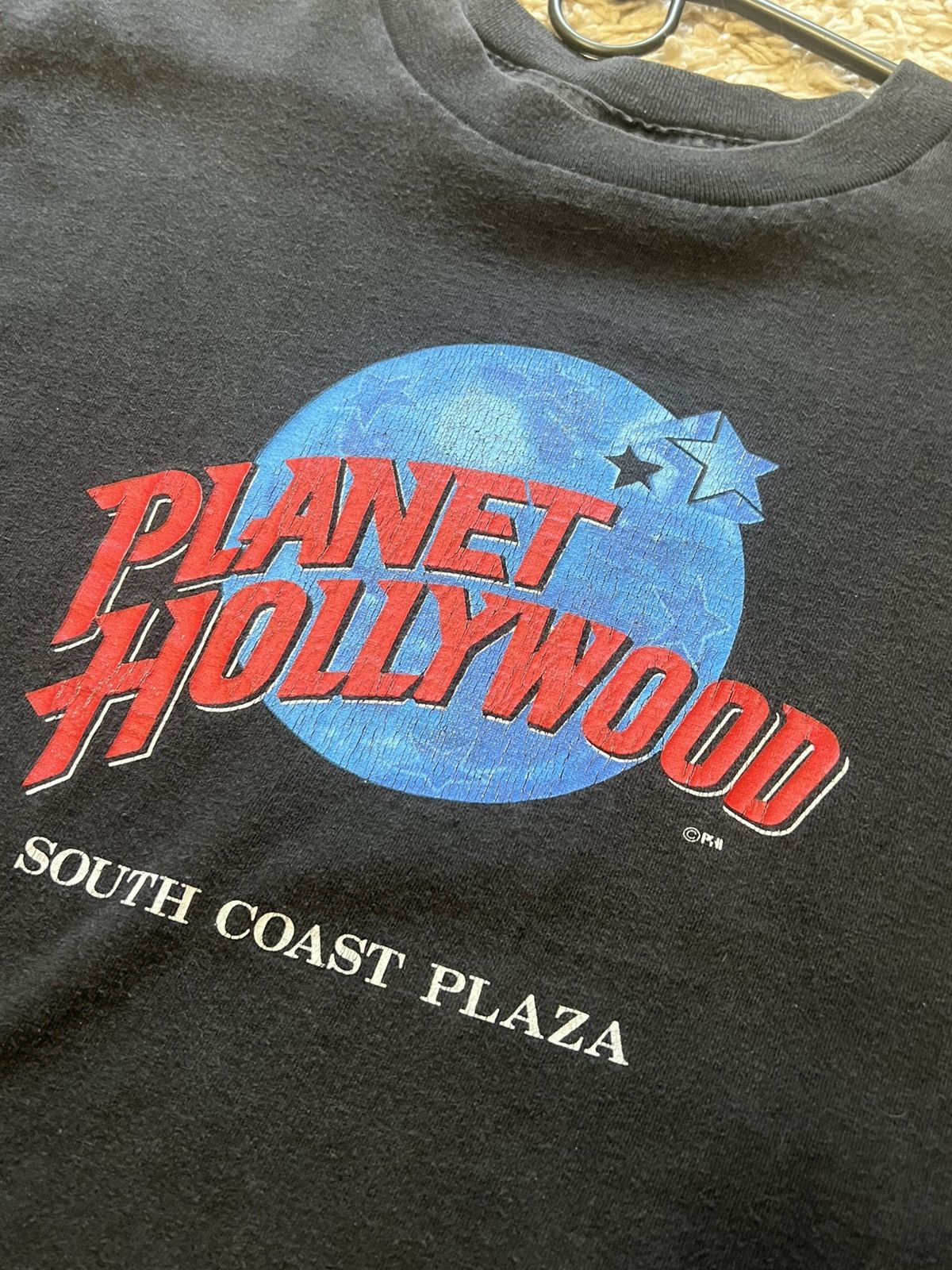Planet Hollywood Vintage Made in USA Planet Hollywood South Coast Plaza tee Size US XL / EU 56 / 4 - 2 Thumbnail