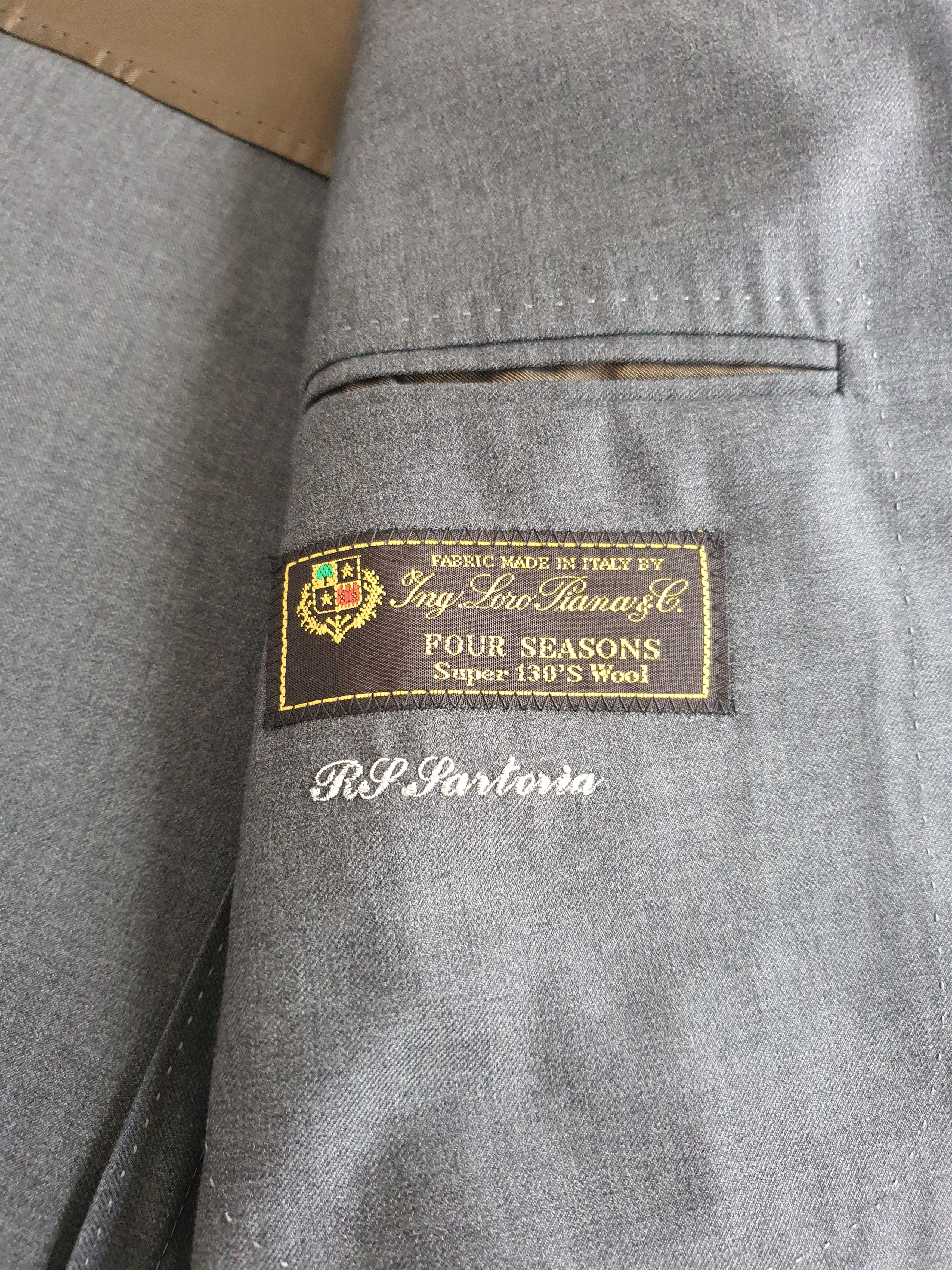 Lubiam LBM - Blazer Sports Coat Jacket - LORO PIANA wool Size 42R - 7 Thumbnail