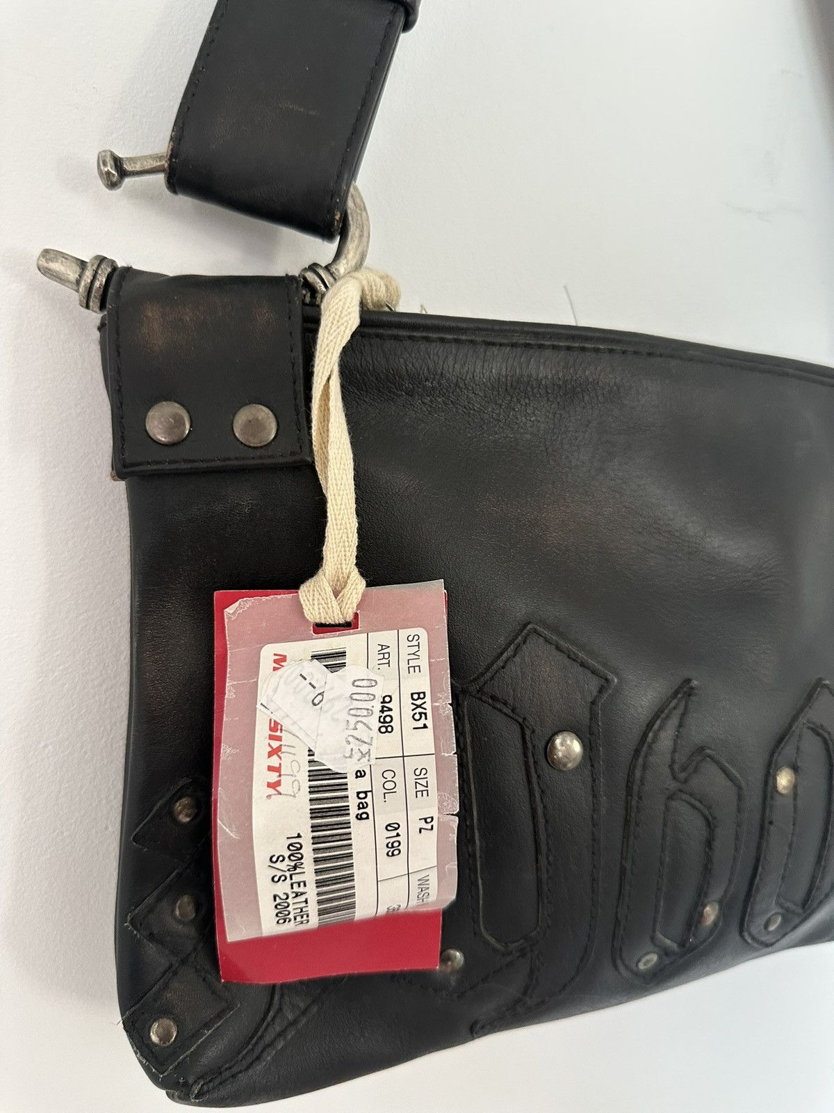 Miss Sixty Miss sixty archive leather bag cyber studs avant garde swag Size ONE SIZE - 5 Thumbnail