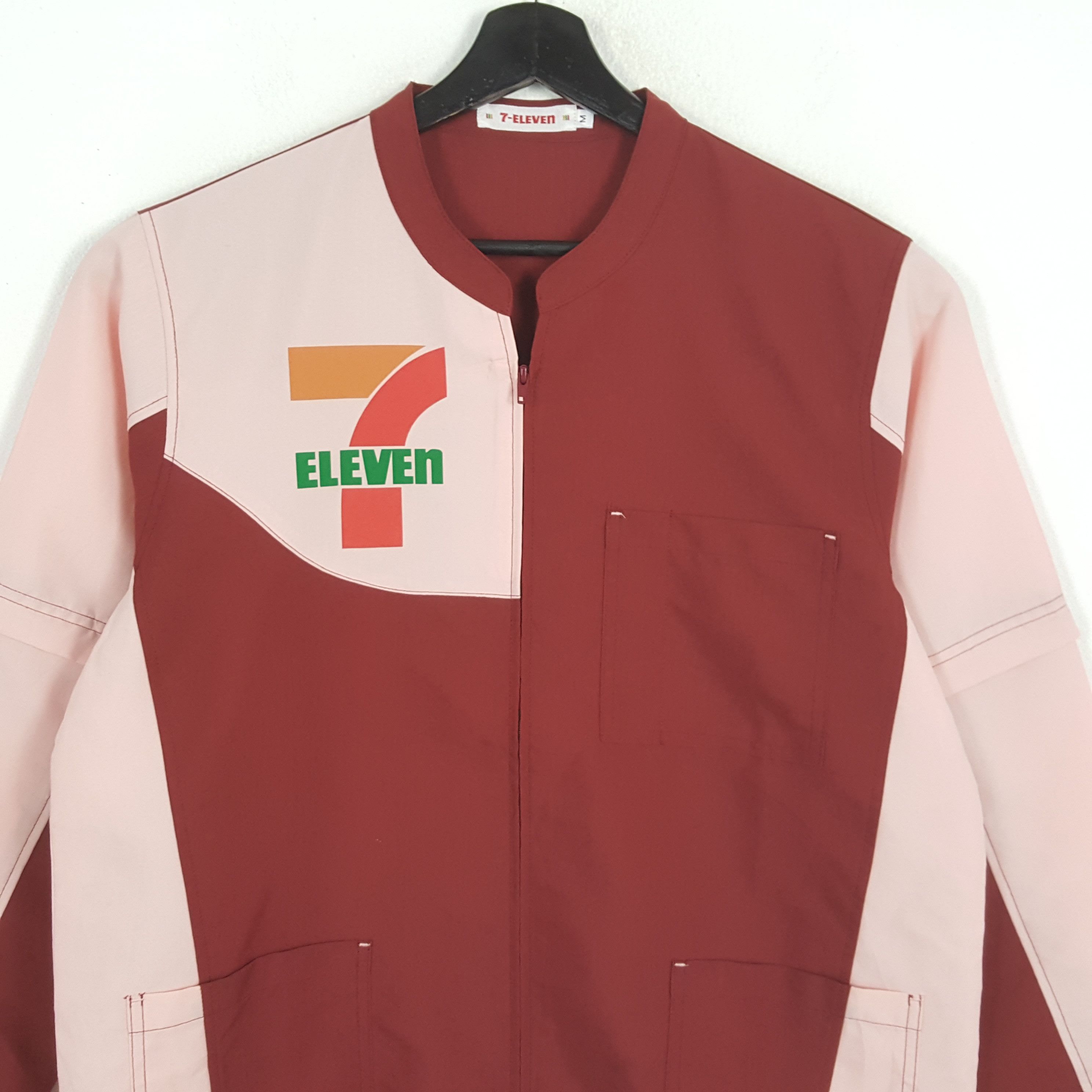 Japanese Brand × Vintage 7 Eleven Japanese Workers Uniform Jacket Size US M / EU 48-50 / 2 - 2 Thumbnail