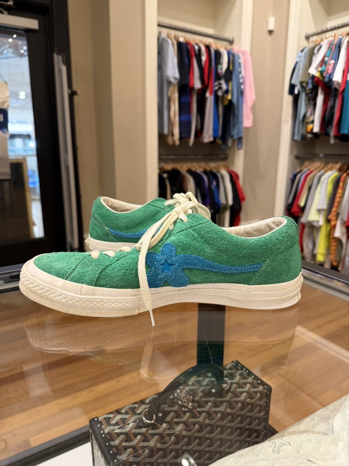 Converse × Golf le Fleur Golf le Fleur x Converse One Star Ox -Jolly Green Size US 10 / EU 43 - 3 Thumbnail