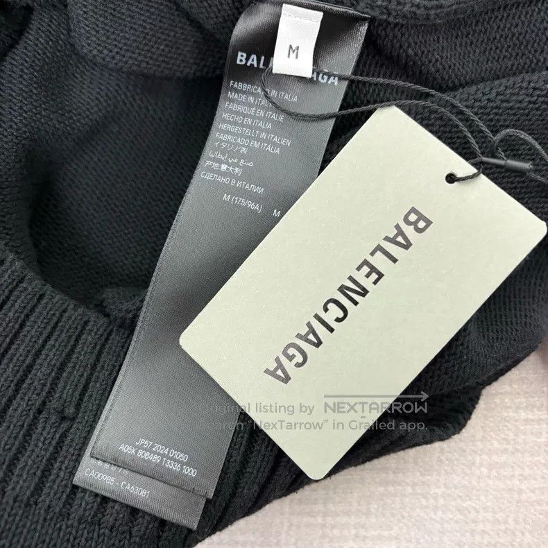 Balenciaga Balenciaga Sanskrit y2k Dragon Totem Destruction Sweater Size US M / EU 48-50 / 2 - 4 Thumbnail