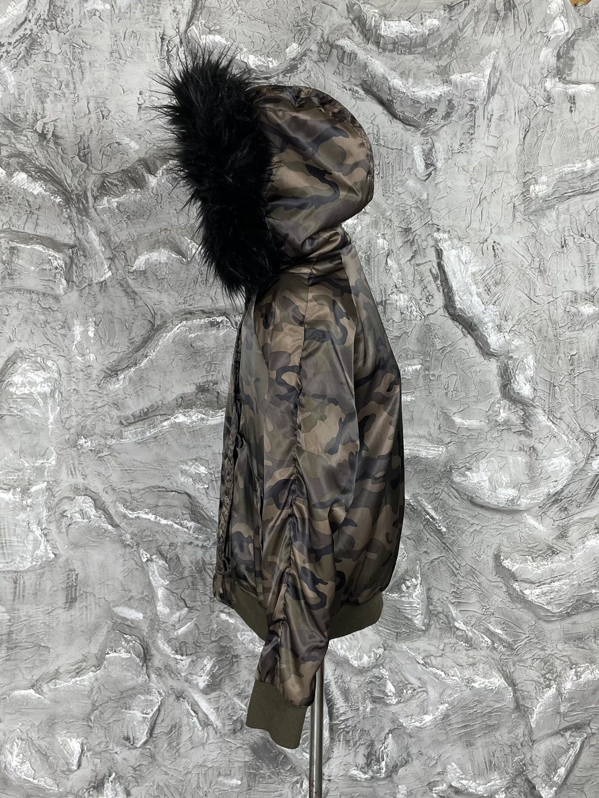20471120 × If Six Was Nine Y2K Fur Camo Zip Jacket Japanese Hysteric Balenciaga Style Size US M / EU 48-50 / 2 - 3 Thumbnail