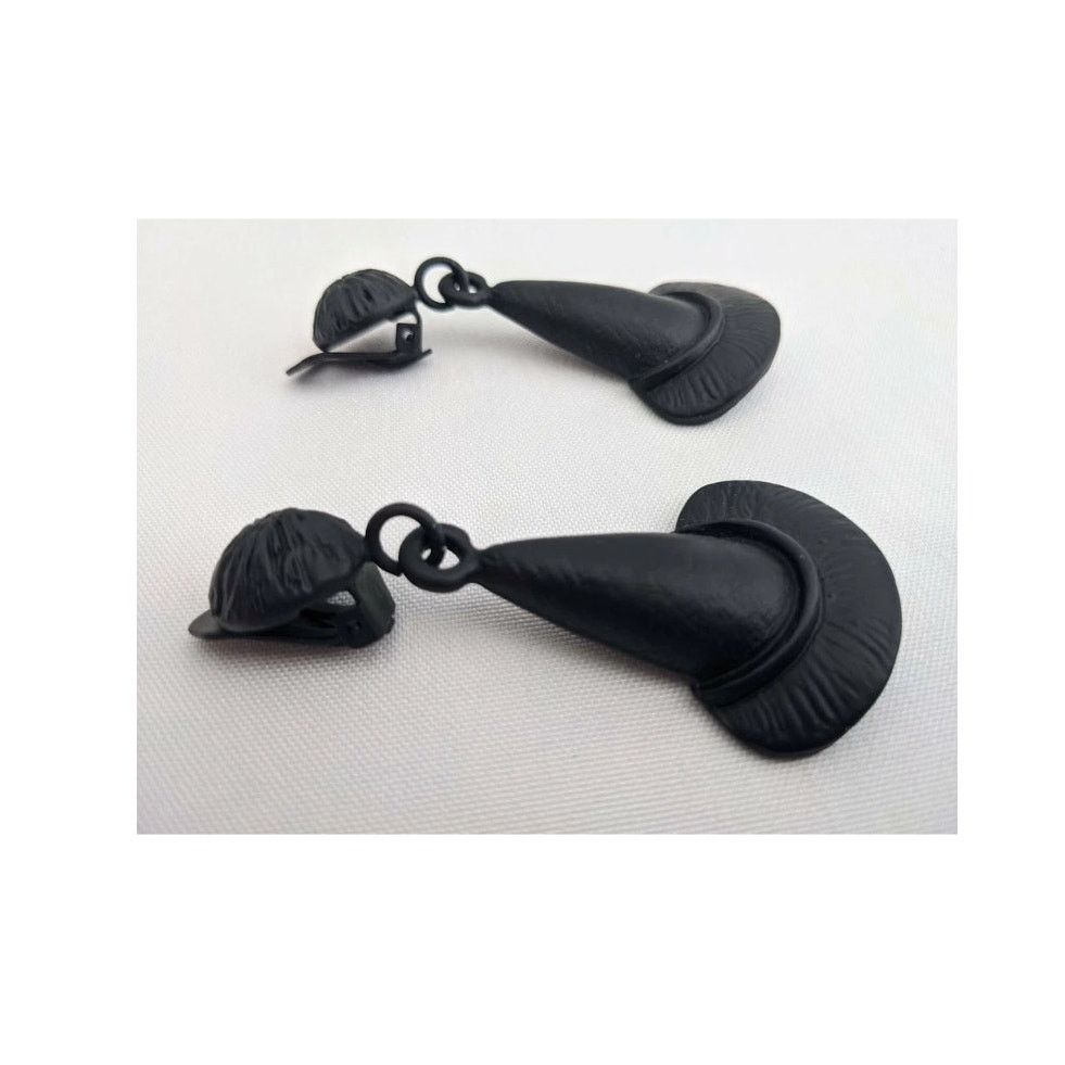 Moschino SS20 Moschino Couture Jeremy Scott CLIP ON EARRINGS TRICK Size ONE SIZE - 7 Thumbnail
