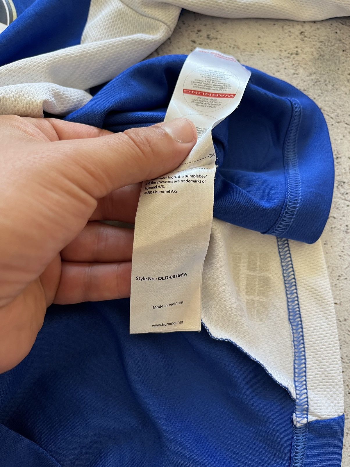 Hummel Oldham Athletic 2019/2020 Hummel Home Soccer Jersey,Football Size US S / EU 44-46 / 1 - 8 Thumbnail