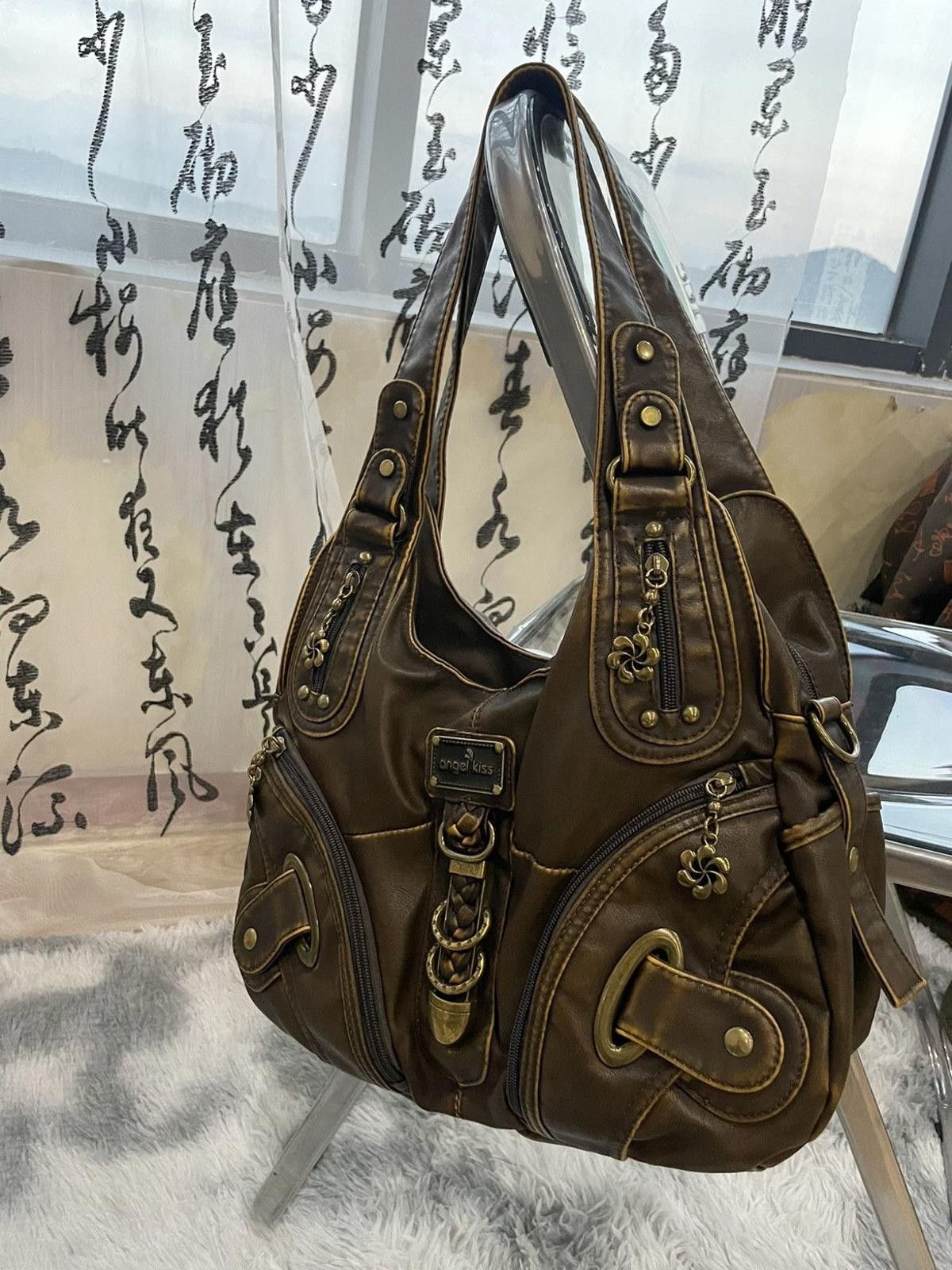 Vintage y2k Brown Over Shoulder Bag Size ONE SIZE - 4 Thumbnail