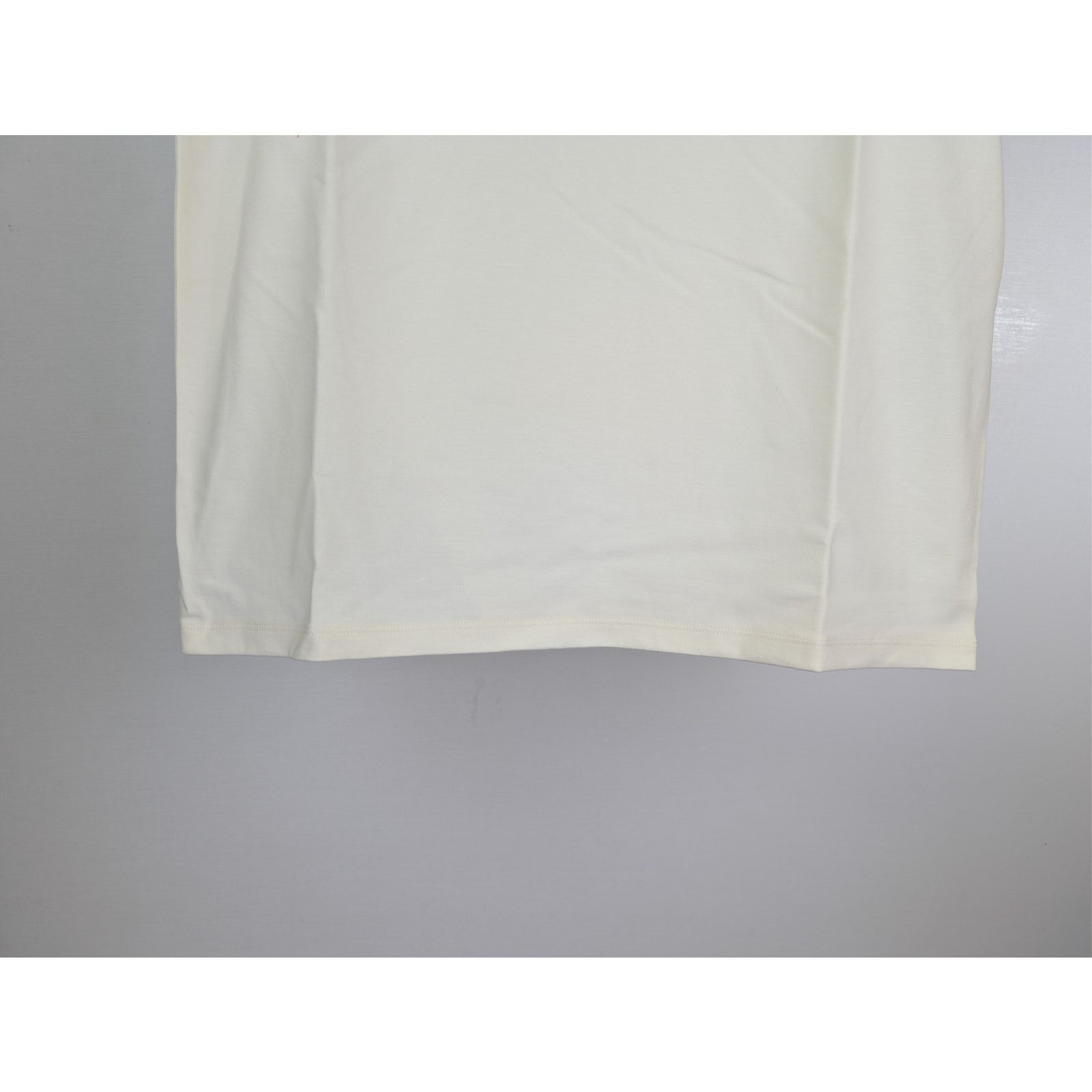 Gucci o1rshd1 Gucci Logo Tee T-Shirt in White/Cream Size US L / EU 52-54 / 3 - 4 Thumbnail