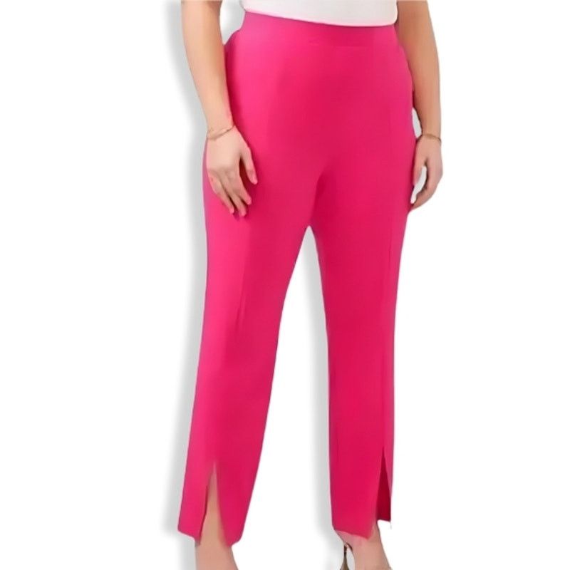 Other 1. State Pants Front Hem Side Slit Zip Closure Pink W 6 NWOT Size 28" / US 6 / IT 42 - 1 Thumbnail