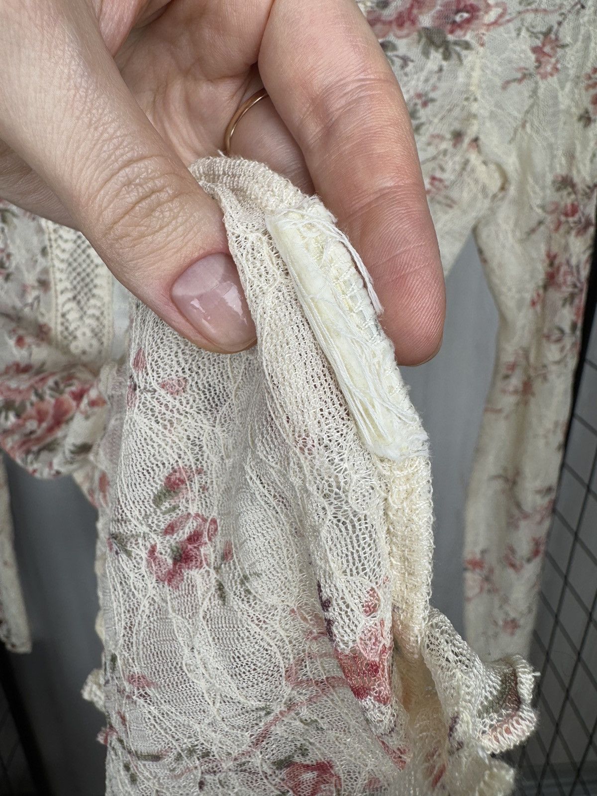Denim & Supply Ralph Lauren Denim & Supply Ralph Lauren Women’s Mesh Top Floral Lace M Size M / US 6-8 / IT 42-44 - 10 Thumbnail