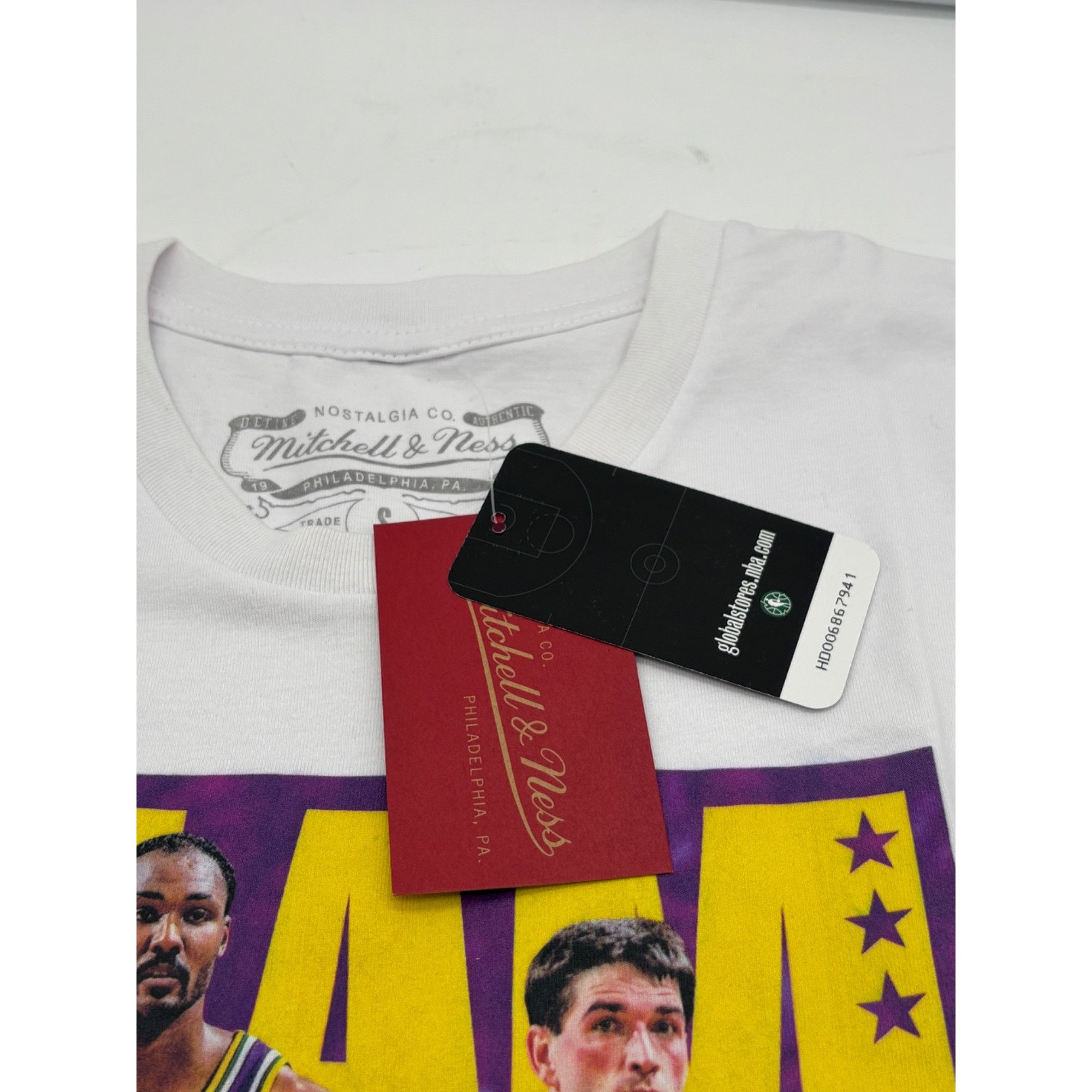 Mitchell & Ness Mitchell & Ness NBA Slam Iron Duo Tee Jazz Multi, Utah Jazz, Size US S / EU 44-46 / 1 - 6 Thumbnail
