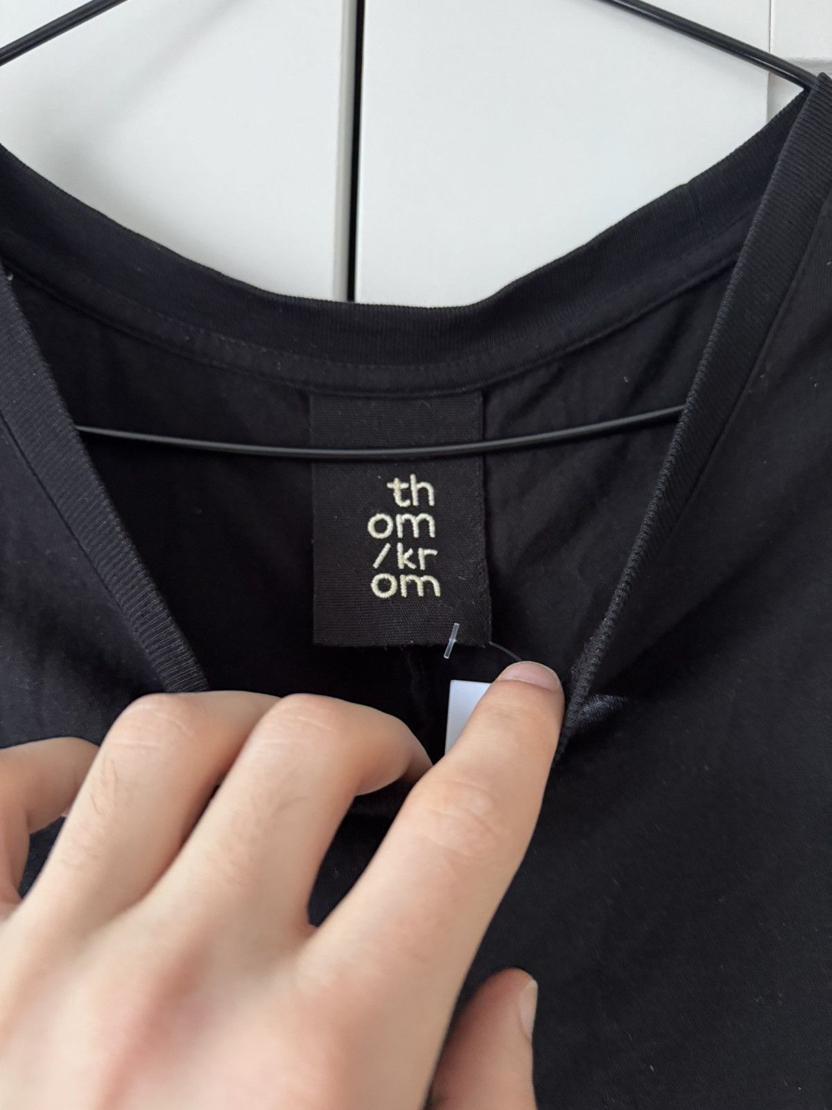 Thom Krom Thom Krom stretch t-shirt japanesse brand Size US M / EU 48-50 / 2 - 3 Thumbnail