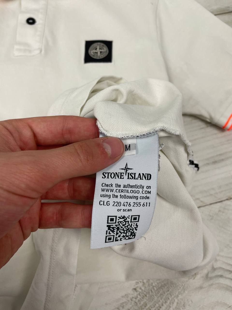 Stone Island Stone Island Polo Shirt Patch Program Logo Size US M / EU 48-50 / 2 - 10 Thumbnail