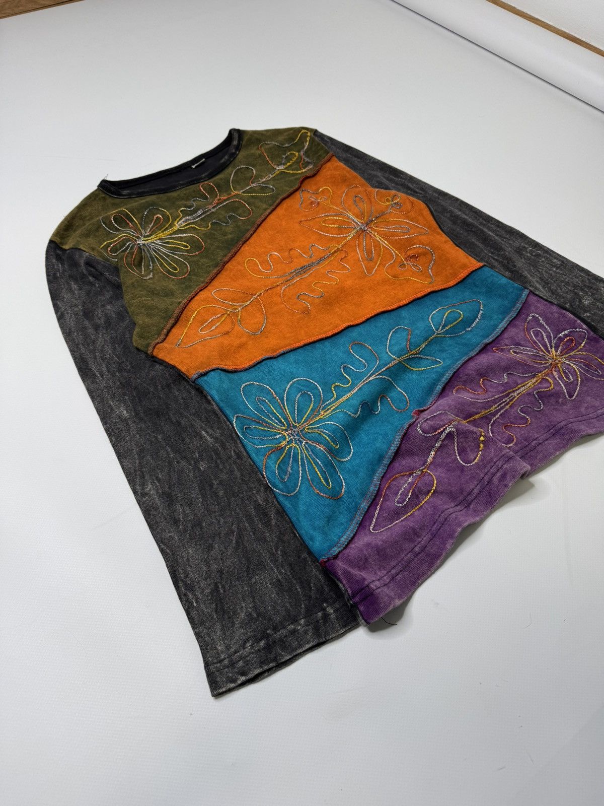 Vintage Vintage avant garde nepal longsleeve indie coquette swag y2k Size S / US 4 / IT 40 - 4 Thumbnail