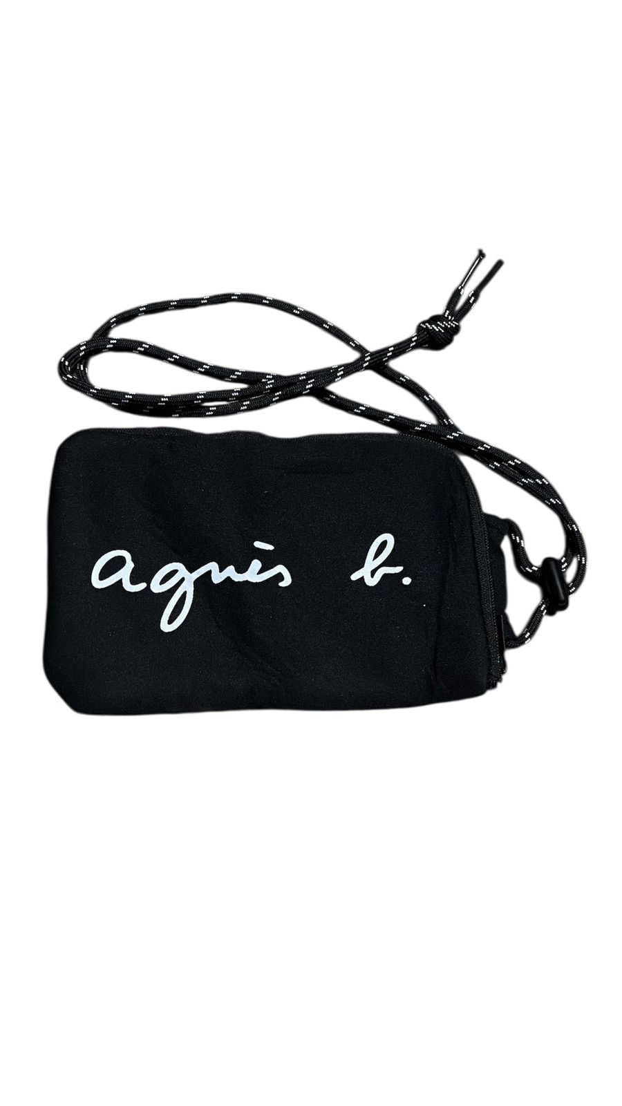 agnes b. AGNES B. QUICK POCKET ROPED DETAILED CARD & WALLET NECK BAG Size ONE SIZE - 1 Thumbnail