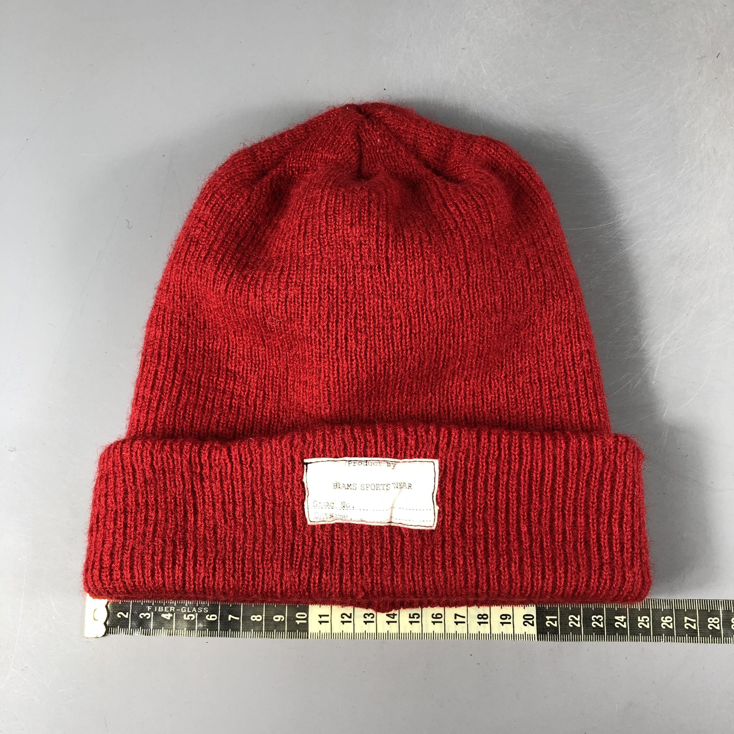 Beams Plus × Vintage Beams Sports Wear Beanie Snow Hat Snow Cap -D1254 Size ONE SIZE - 4 Thumbnail