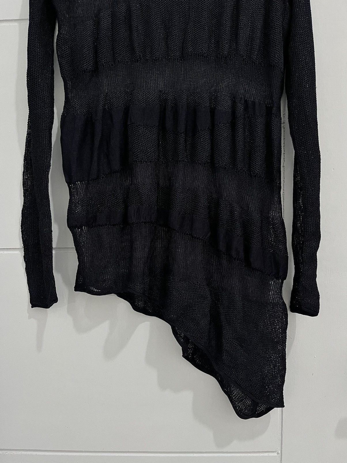 Helmut Lang Rare Helmut Lang Asymmetric Long Sleeve t-shirt Size US M / EU 48-50 / 2 - 3 Thumbnail