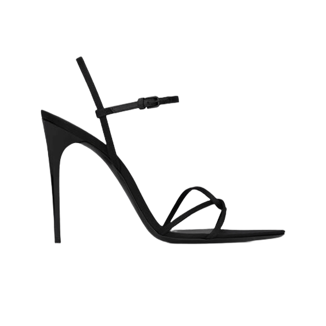 Saint Laurent Paris o1bcso1str1124 Clara Sandals in Black Size US 7 / IT 37 - 1 Preview