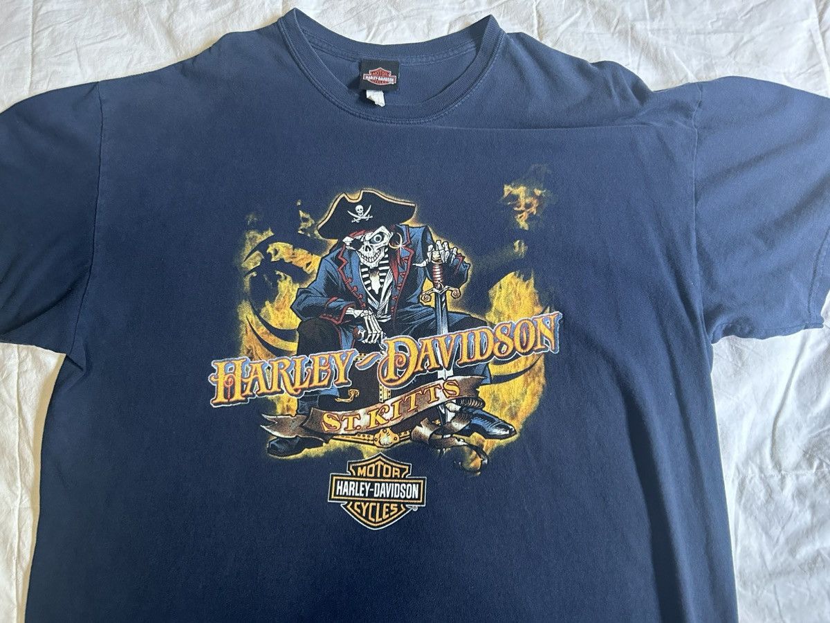 Harley Davidson × Vintage Vintage Harley Davidson Tee Size US XXL / EU 58 / 5 - 3 Thumbnail