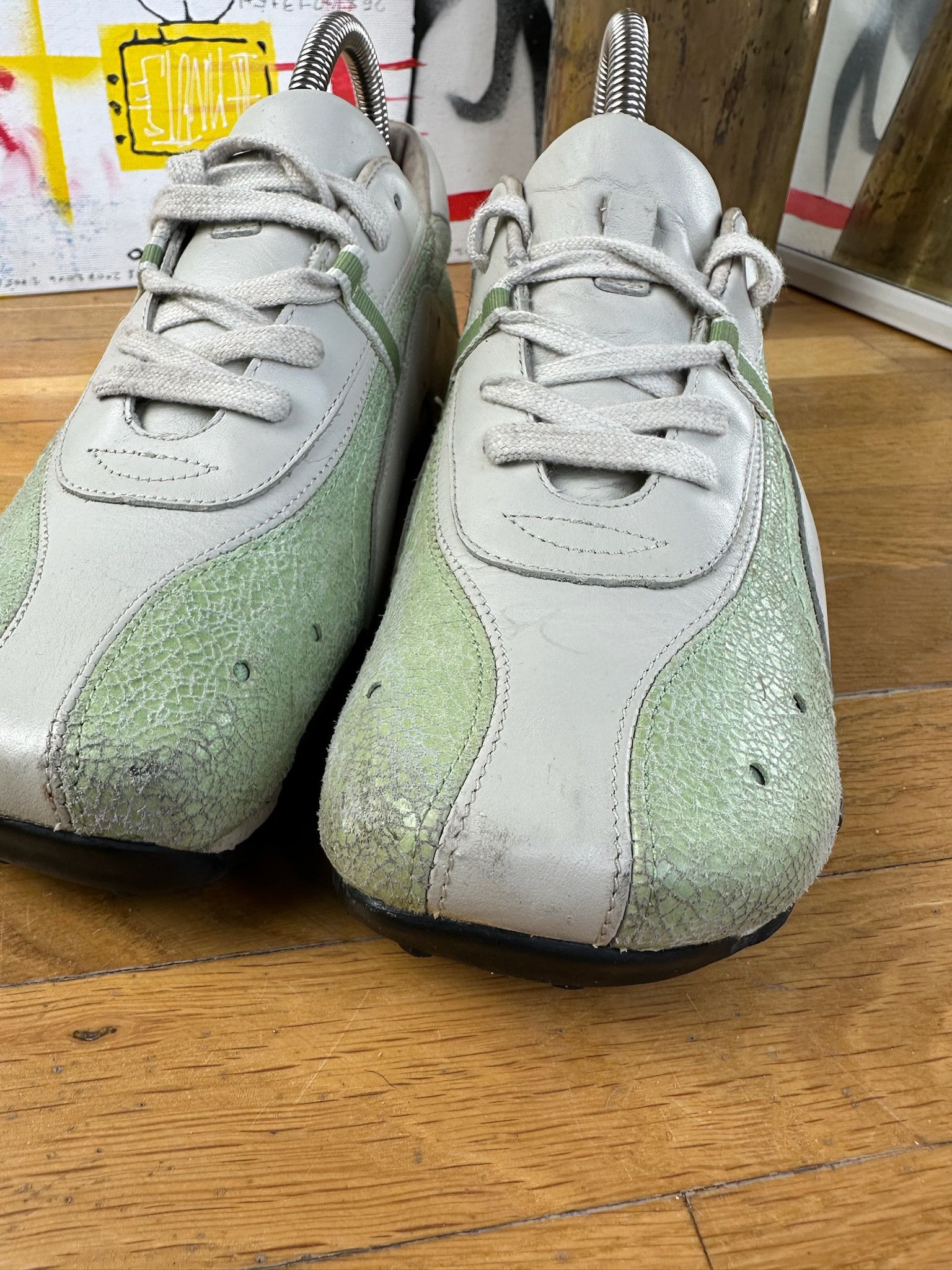 Diesel VINTAGE RARE DIESEL SNEAKERS 90s Y2K Size US 7 / IT 37 - 11 Thumbnail
