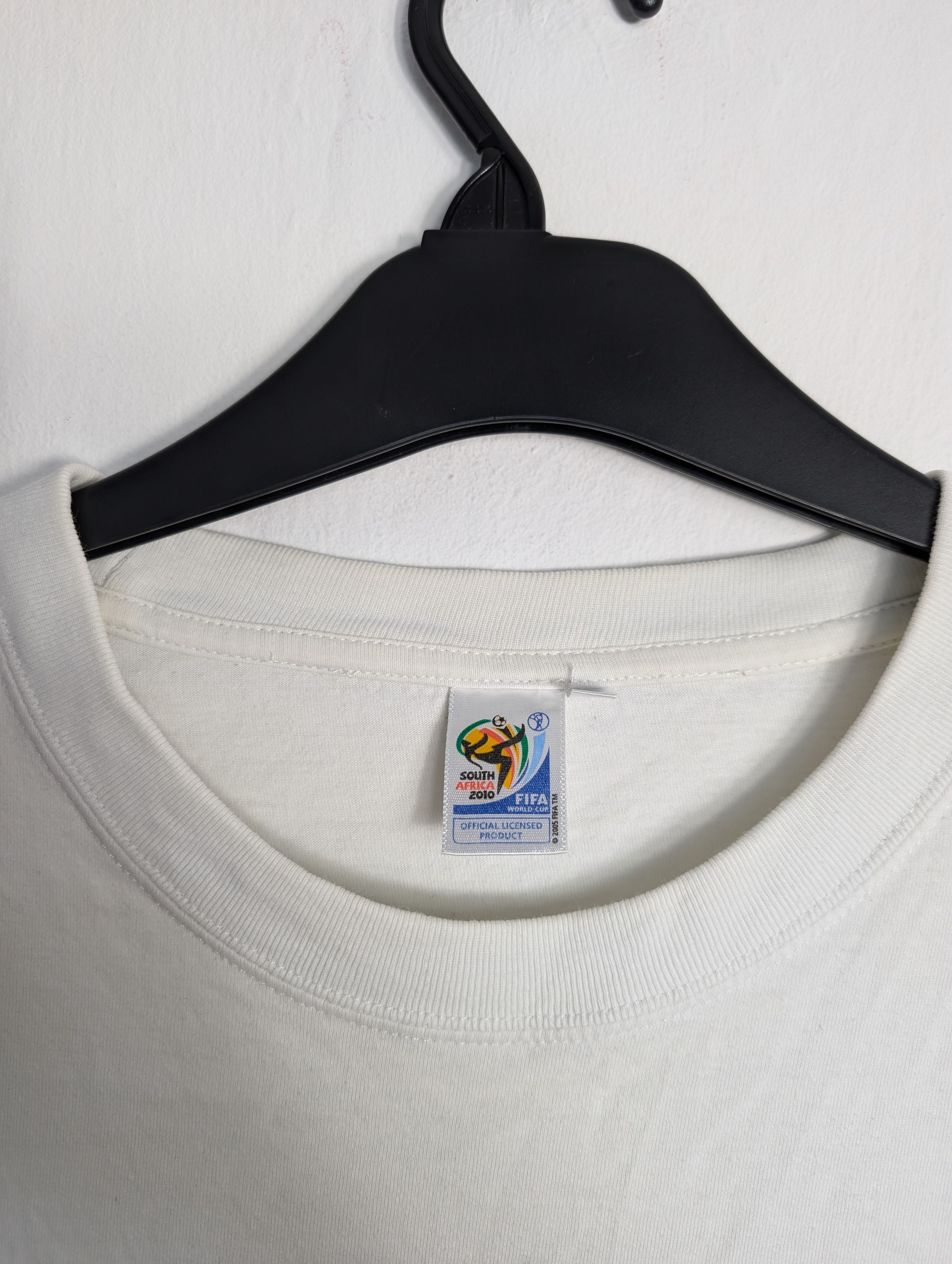 Vintage FIFA World Cup South Africa 2010 T-Shirt Vintage Football Size US XL / EU 56 / 4 - 4 Thumbnail