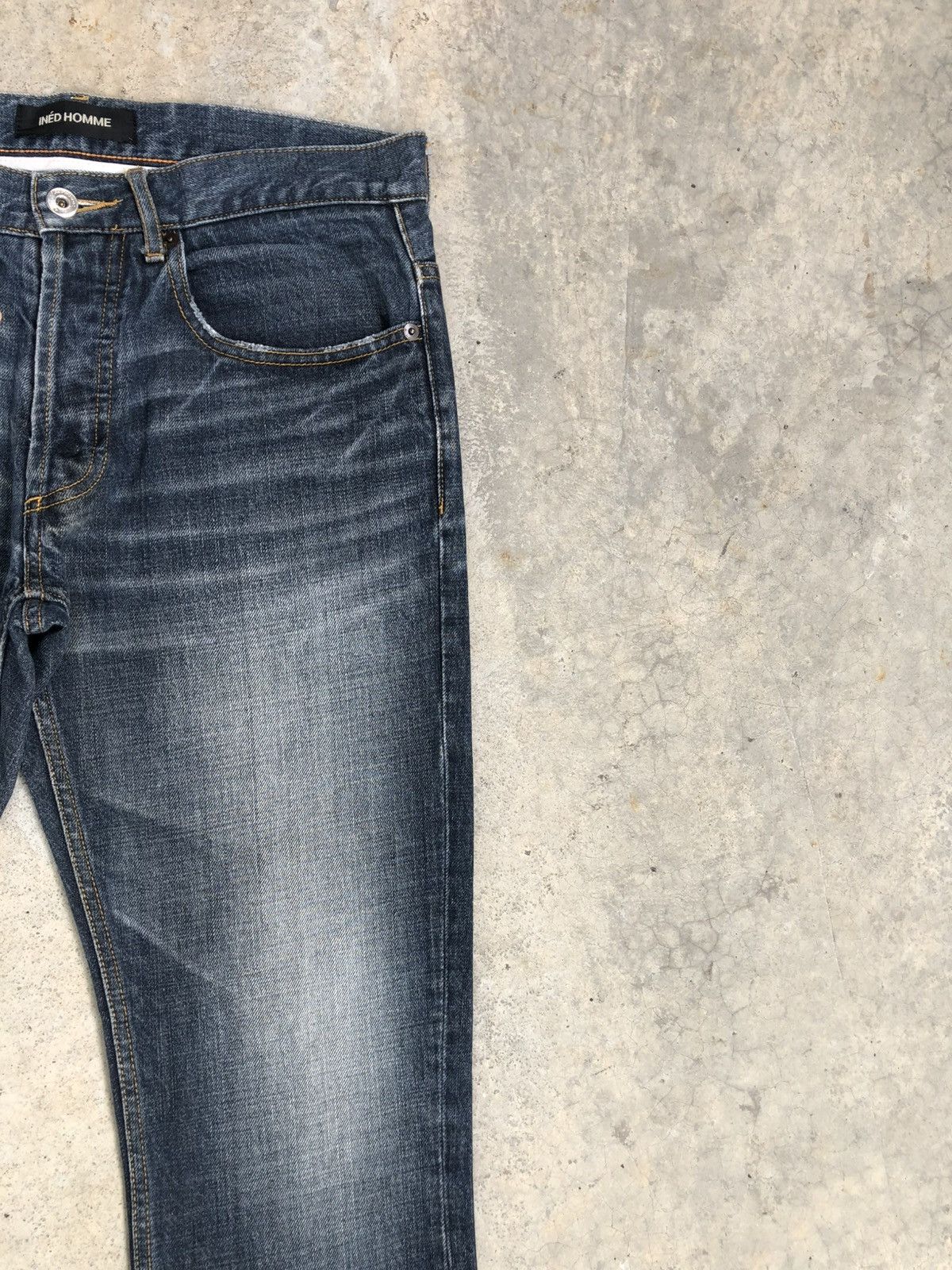 Yohji Yamamoto Ined Homme Flared Jeans Yohji Yamamoto Size US 32 / EU 48 - 5 Thumbnail