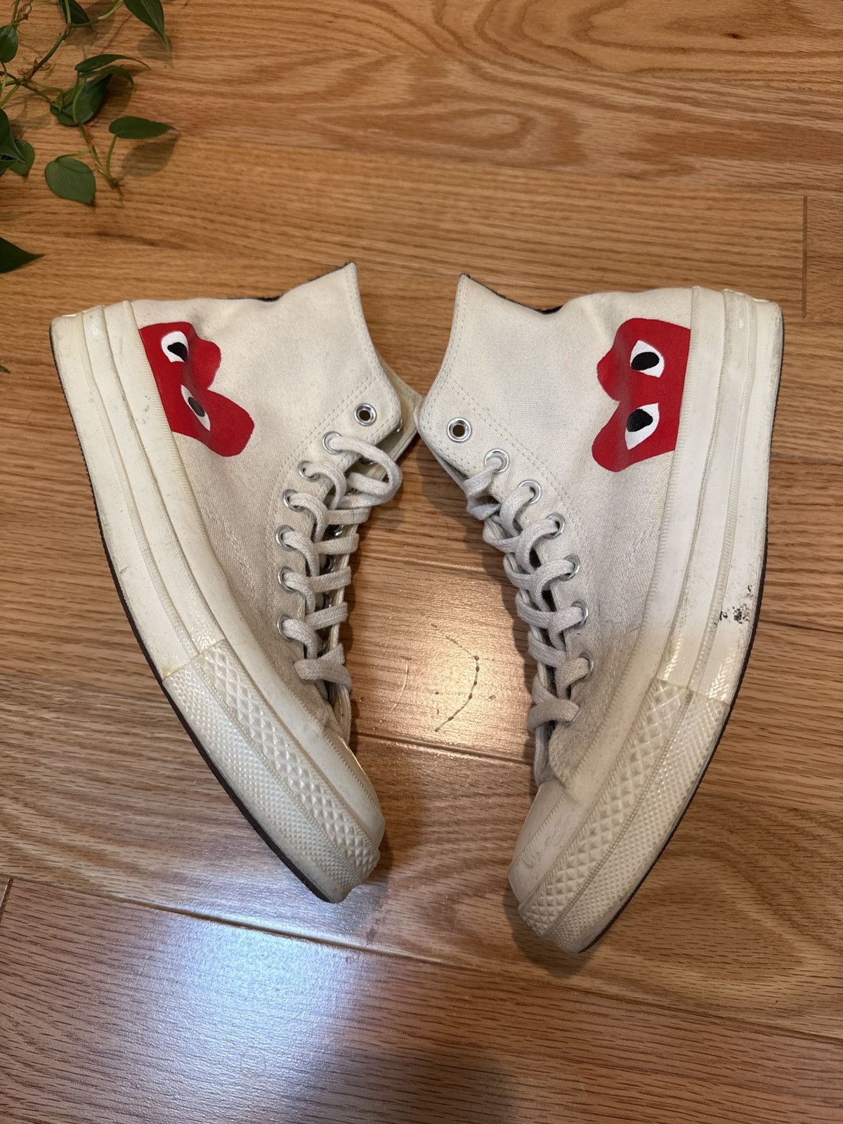 Comme des Garcons PLAY × Converse CDG converse Size US 8 / EU 41 - 4 Thumbnail