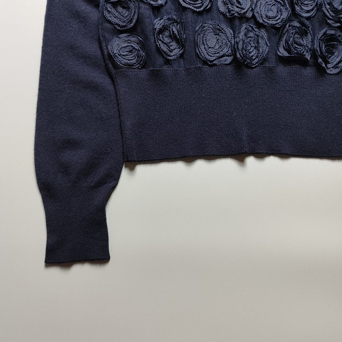 Valentino Valentino - Front See through patches flower - Sweater Size S / US 4 / IT 40 - 5 Thumbnail