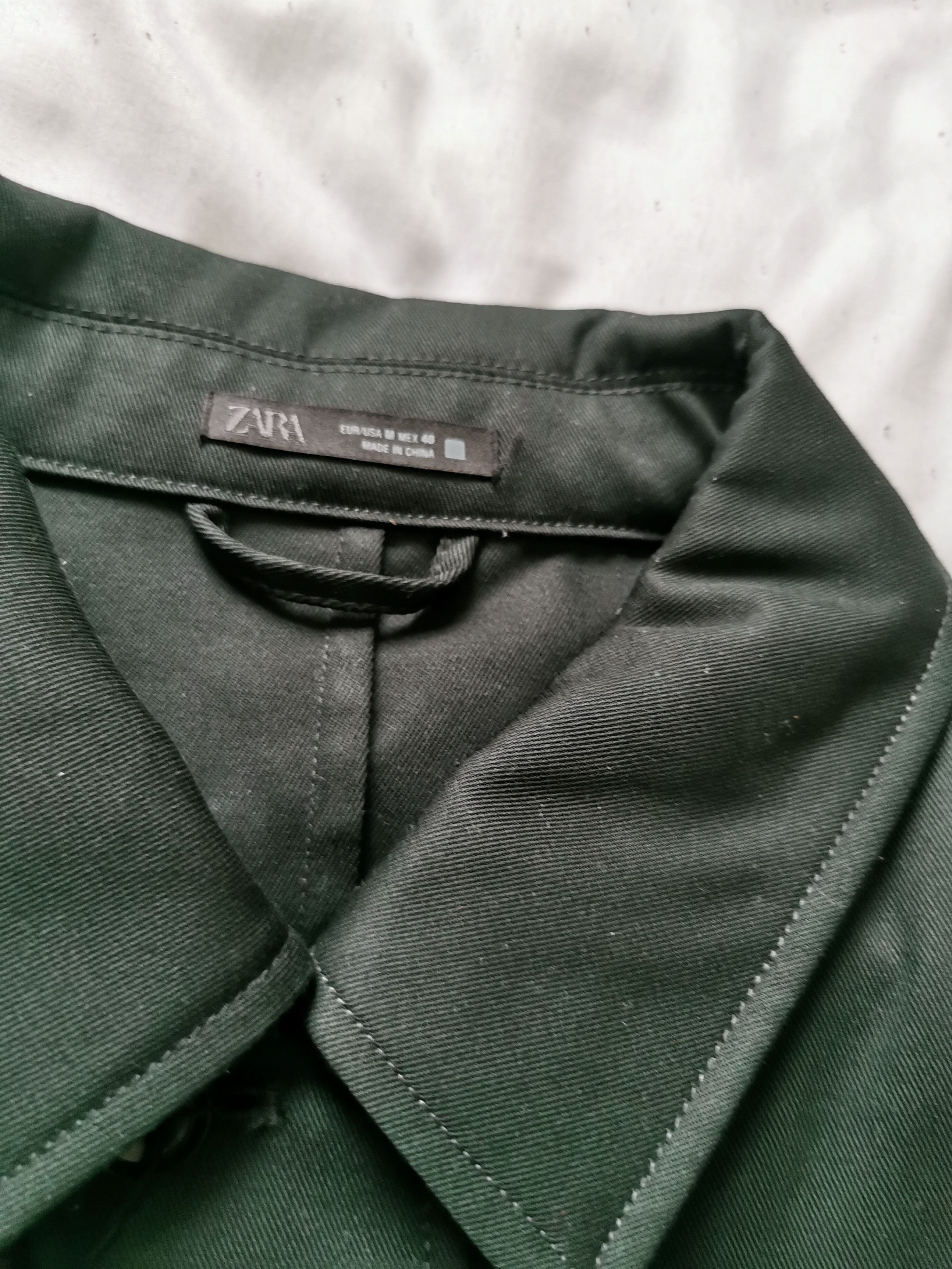 Zara Zara regular fit jacket made of cotton fabric size medium Size US M / EU 48-50 / 2 - 4 Thumbnail