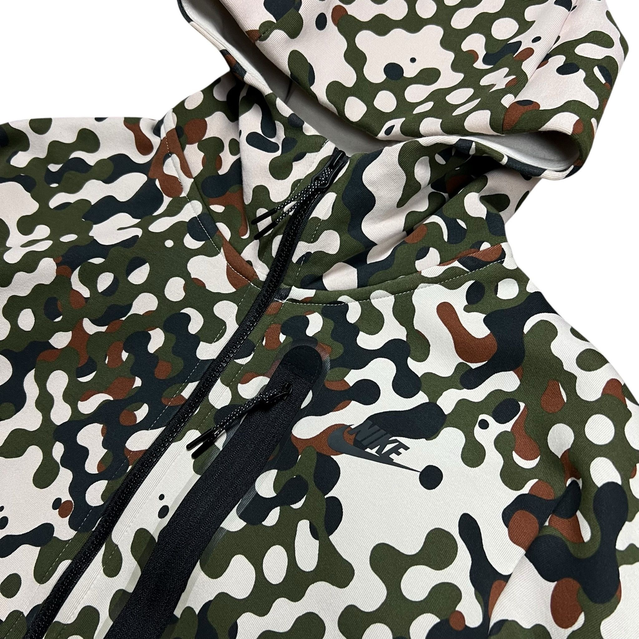 Nike Nike Sportswear Tech Fleece React Camo Full-Zip Hoodie - S Size US M / EU 48-50 / 2 - 2 Thumbnail