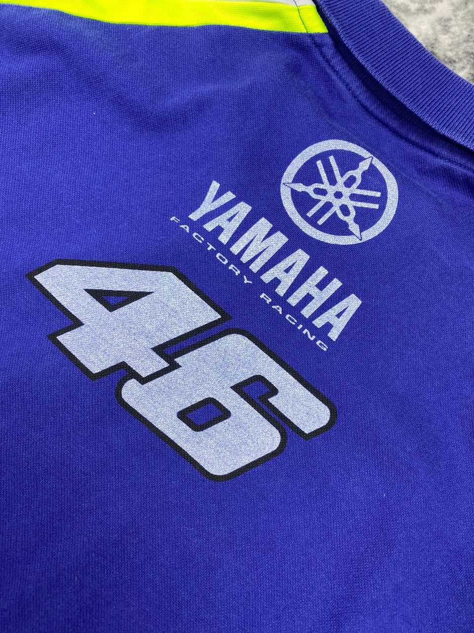 Vintage Yamaha Racing Big Logo Polo Shirt