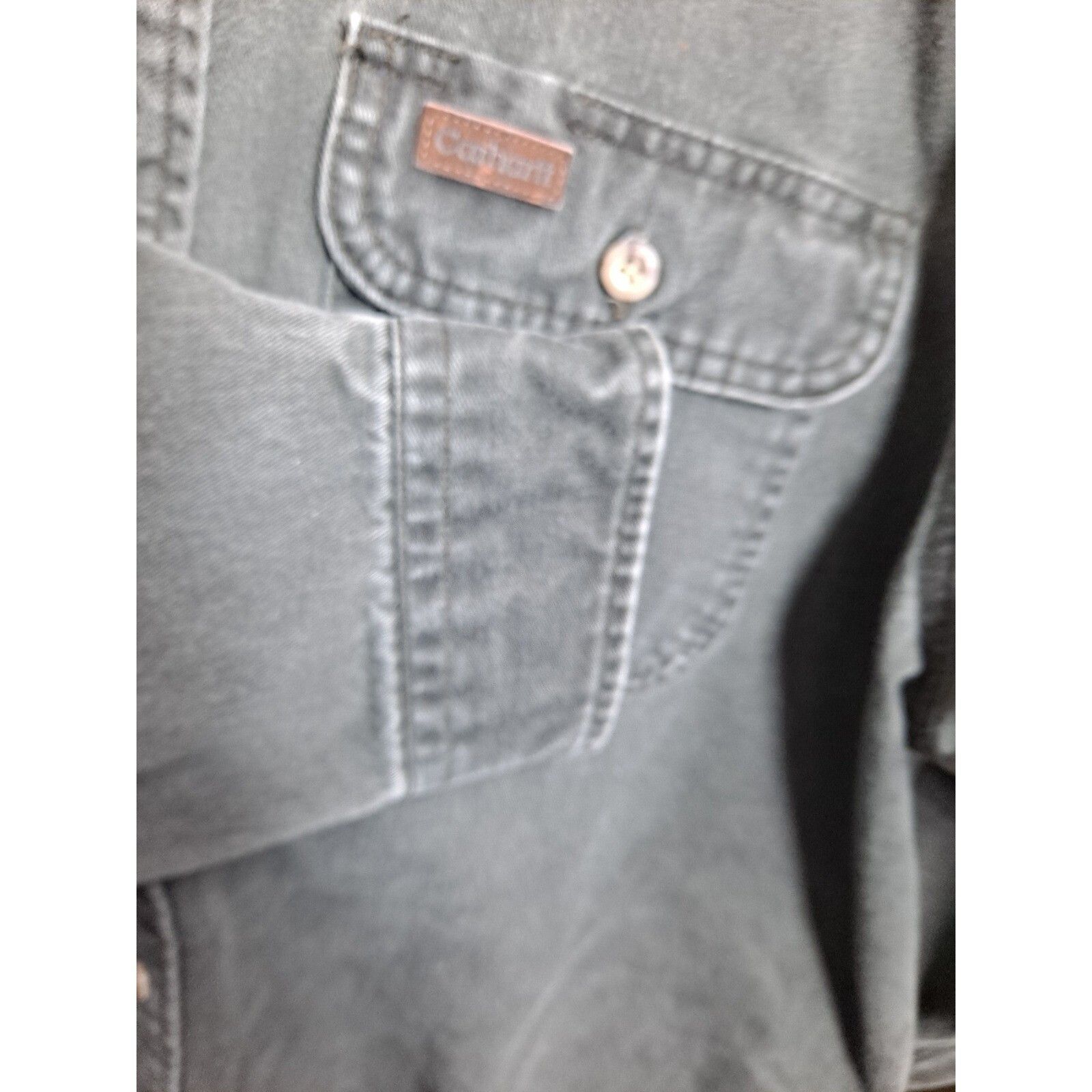 Carhartt Carhartt Work Shirt Button Up Long Sleeve Utility Pockets Ol Size US L / EU 52-54 / 3 - 6 Thumbnail