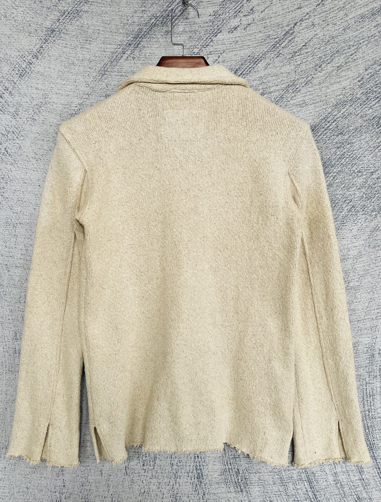 Backbone × Japanese Brand × Vintage Backbone Knit Button Jacket Size M / US 6-8 / IT 42-44 - 2 Thumbnail