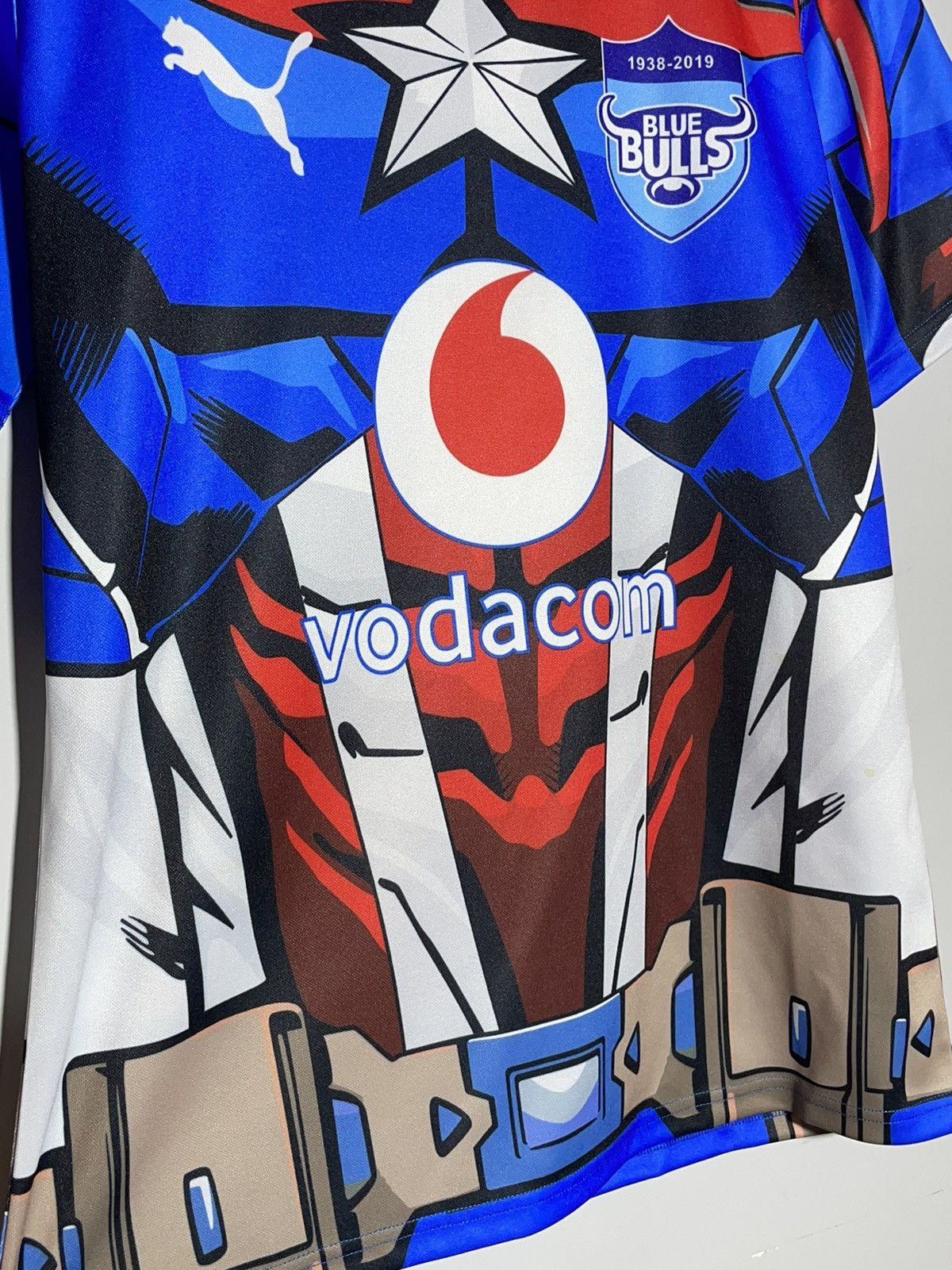 Puma Blue Bulls Captain America 2019 Rugby Jersey Size US S / EU 44-46 / 1 - 4 Thumbnail