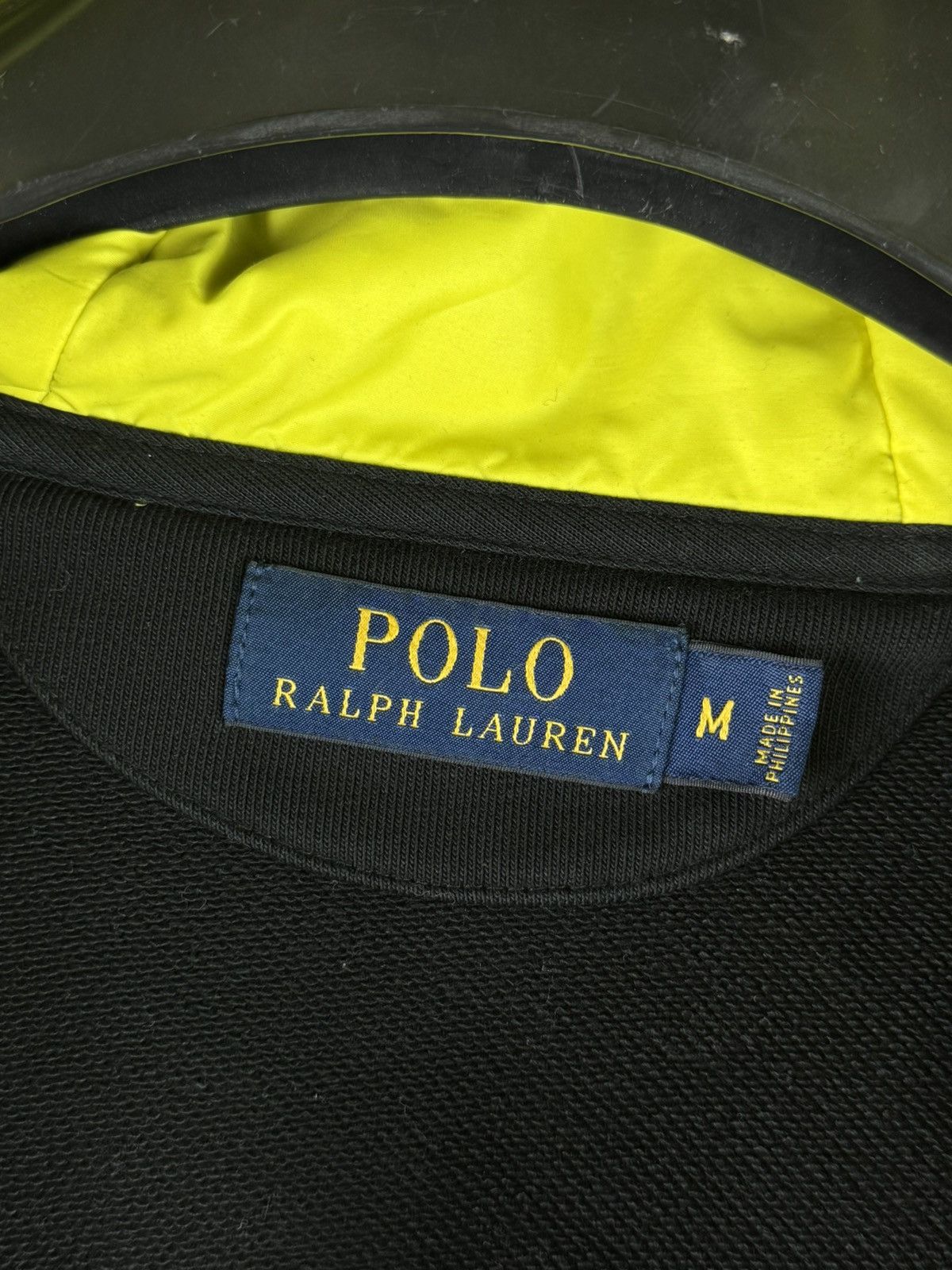 Polo Ralph Lauren Polo Ralph Lauren Crest Cookie Patch Zip-Up Hoodie Black Size US M / EU 48-50 / 2 - 5 Thumbnail