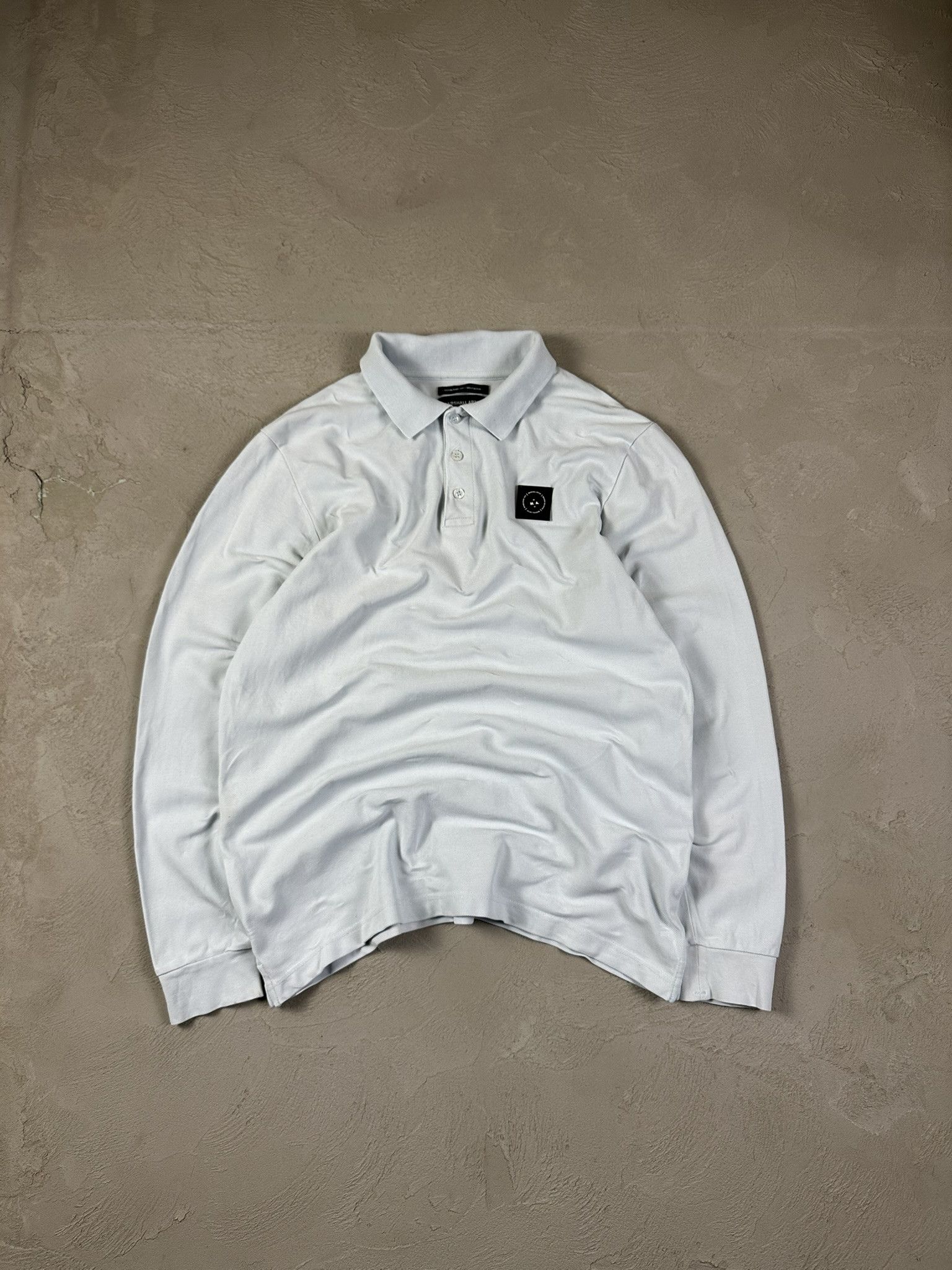 Designer × Marshall Artist Vintage Y2k Marshall Artist Logo Longsleeve Polo T-shirt Size US M / EU 48-50 / 2 - 1 Thumbnail