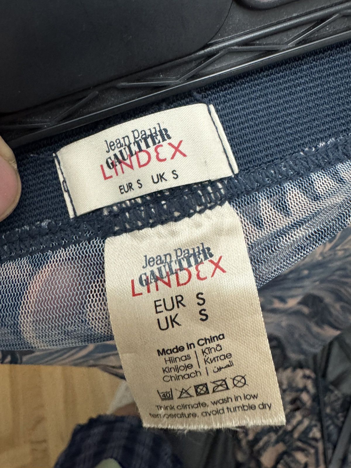 Jean Paul Gaultier Jean Paul Gaultier Lindex Set Tattoo Mesh Top + Leggins Size M / US 6-8 / IT 42-44 - 9 Thumbnail