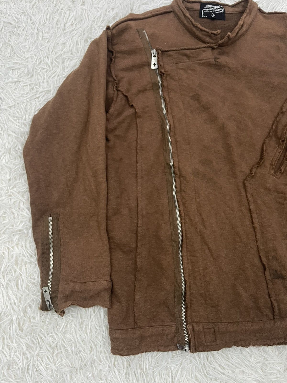 BERNINGS SHO Bernings-Sho Asymmetrical Constructed Sweater Jacket Punk Size US L / EU 52-54 / 3 - 3 Thumbnail