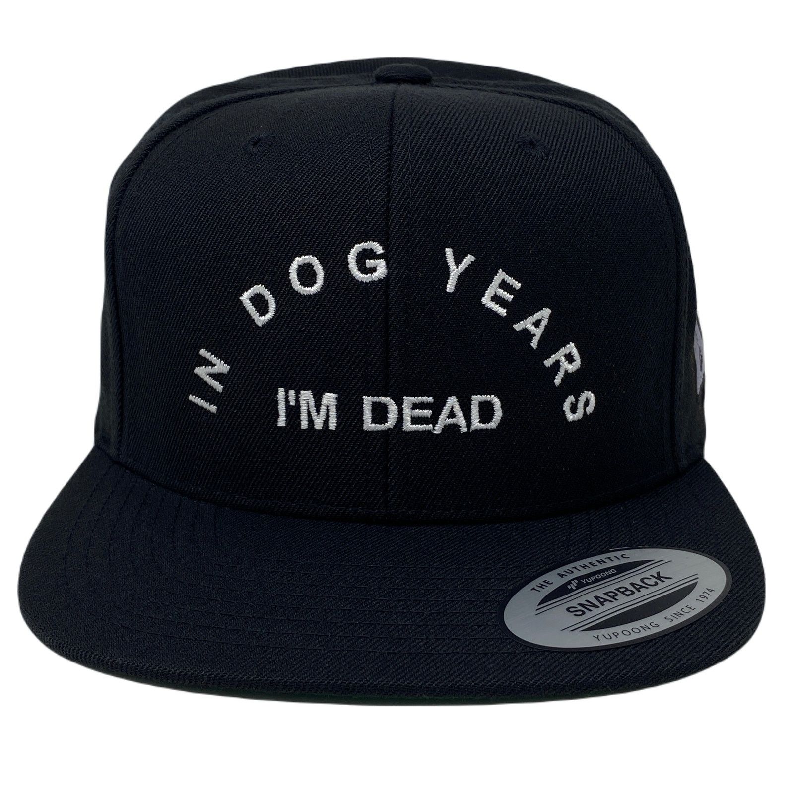 Other In Dog Years I’m Dead RIP Snapback Hat Size ONE SIZE - 5 Thumbnail