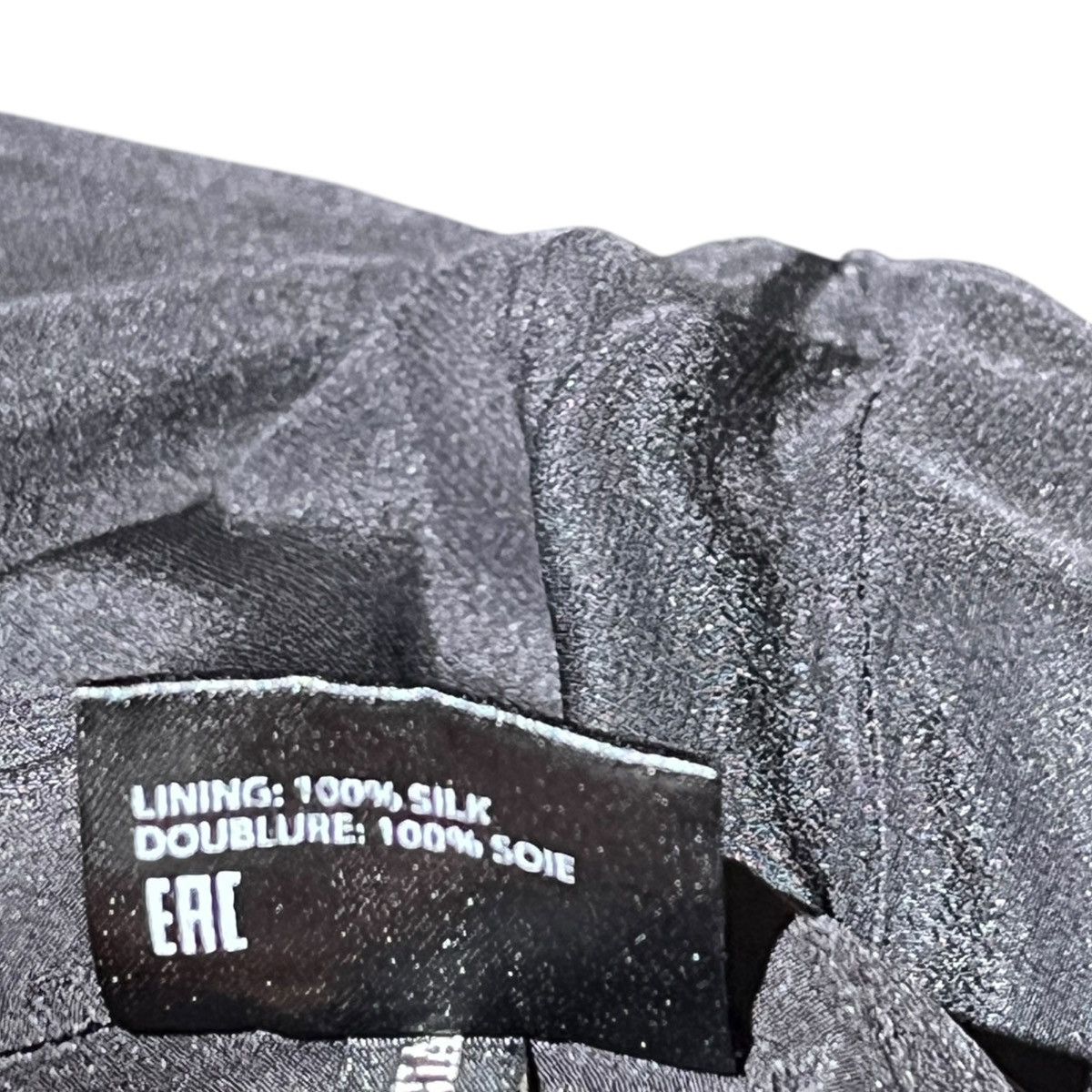Haider Ackermann $1,700 leather and crepe maxi dress Size XS / US 0-2 / IT 36-38 - 5 Thumbnail