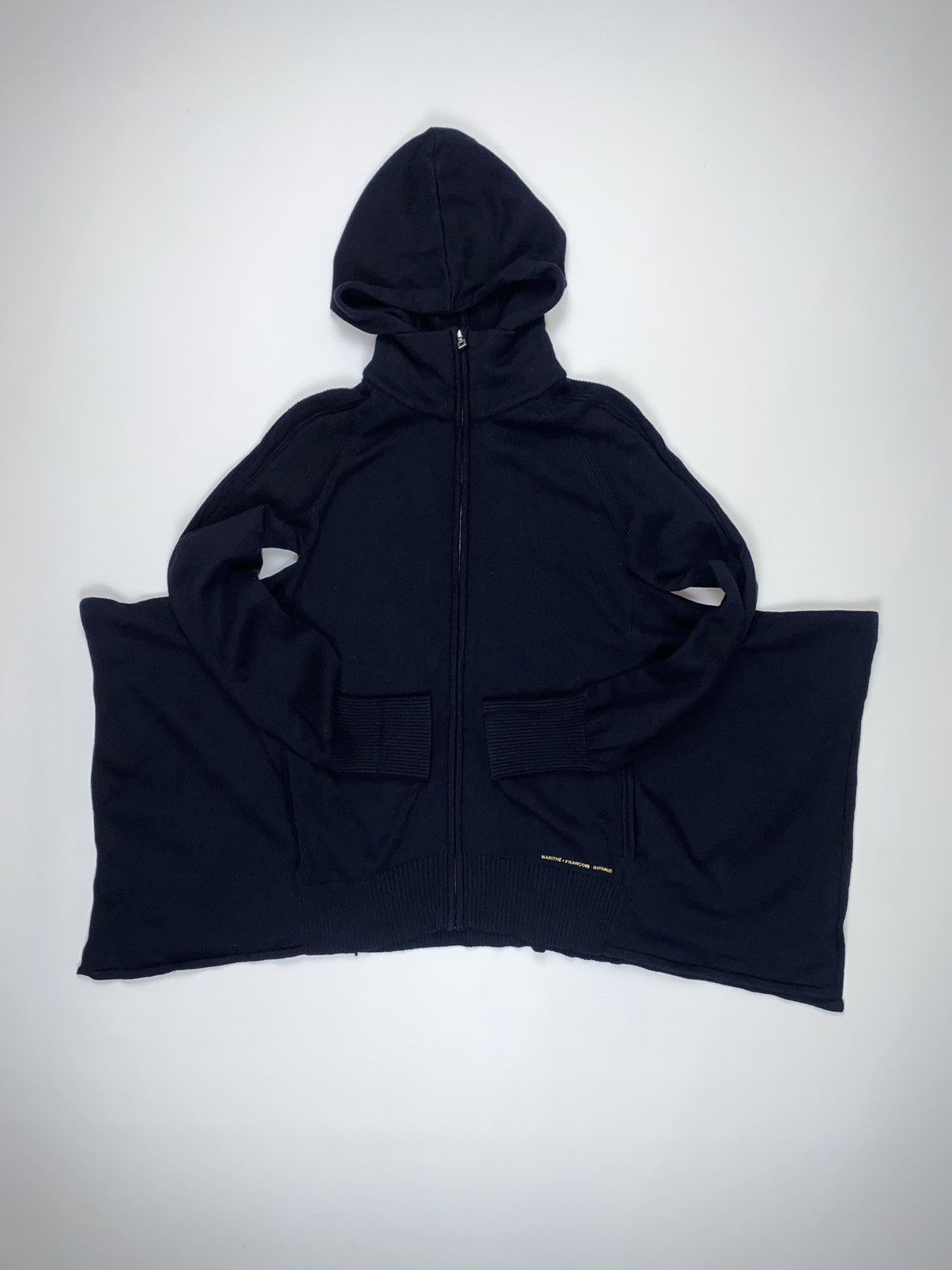 Marithe + Francois Girbaud 🚨 Marithe + Francois Girbaud asymmetrical zip hoodie blue XL Size XL / US 12-14 / IT 48-50 - 2 Thumbnail