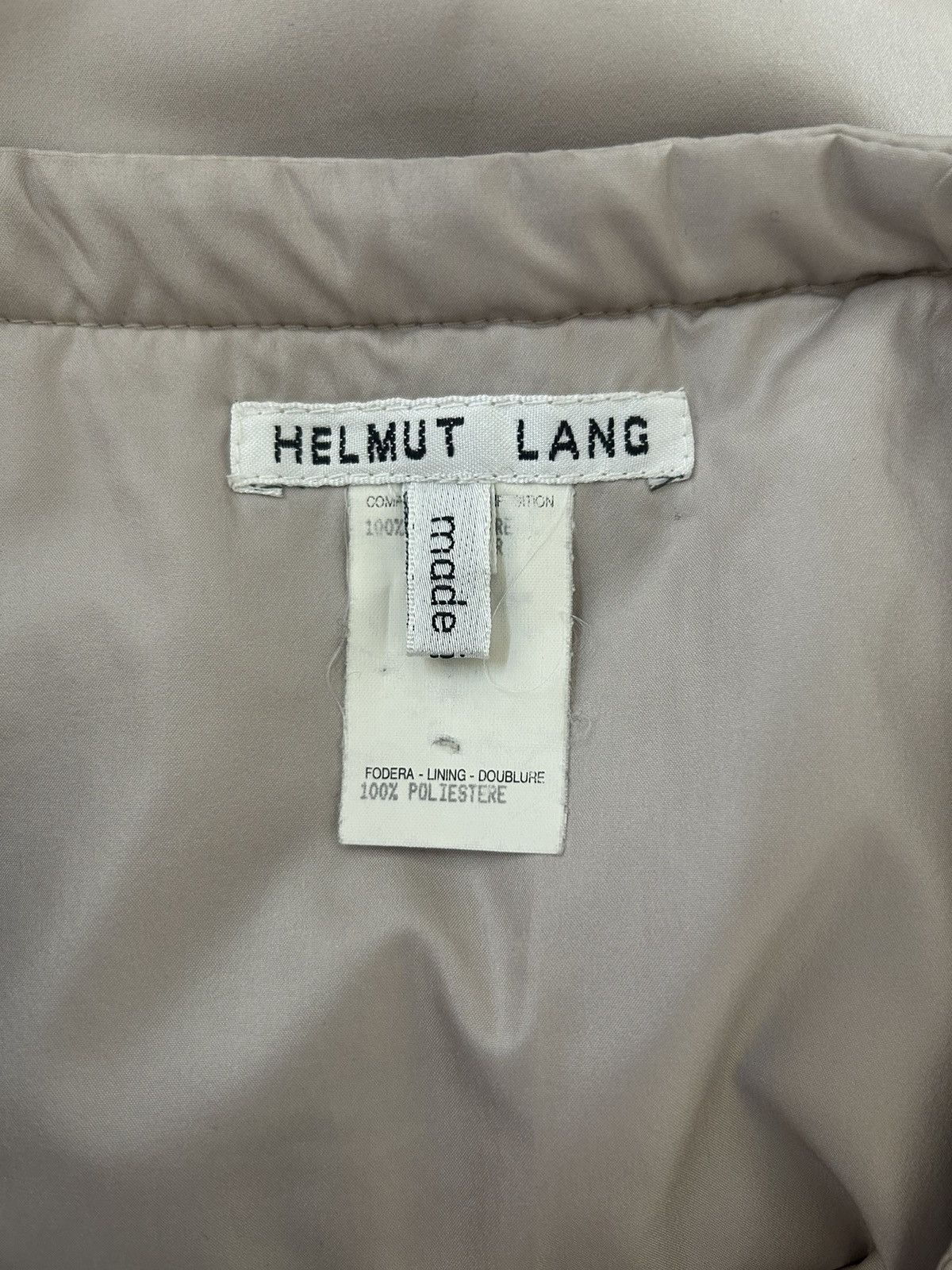 Helmut Lang 90’s Nylon Padded Mini Skirt Size 27" / US 4 / IT 40 - 6 Thumbnail