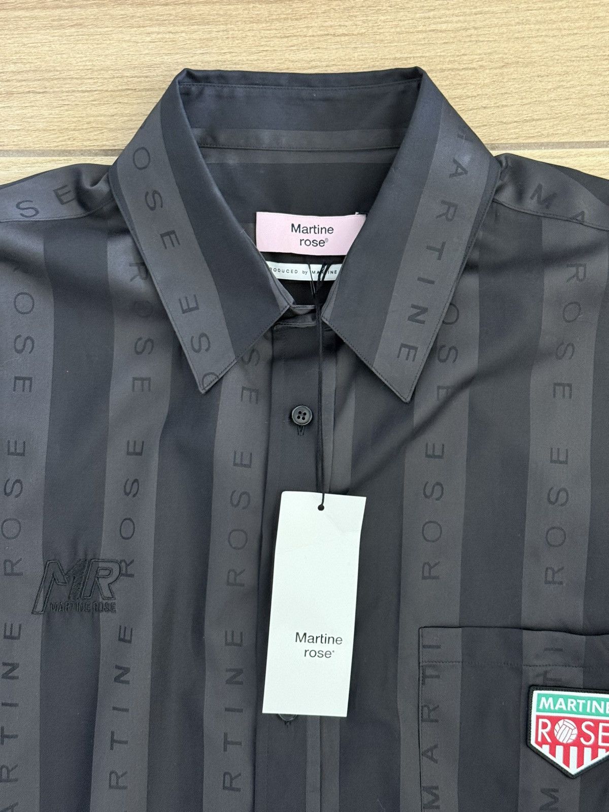 Martine Rose Martin Rose Logo Print Shirt Size US S / EU 44-46 / 1 - 6 Thumbnail