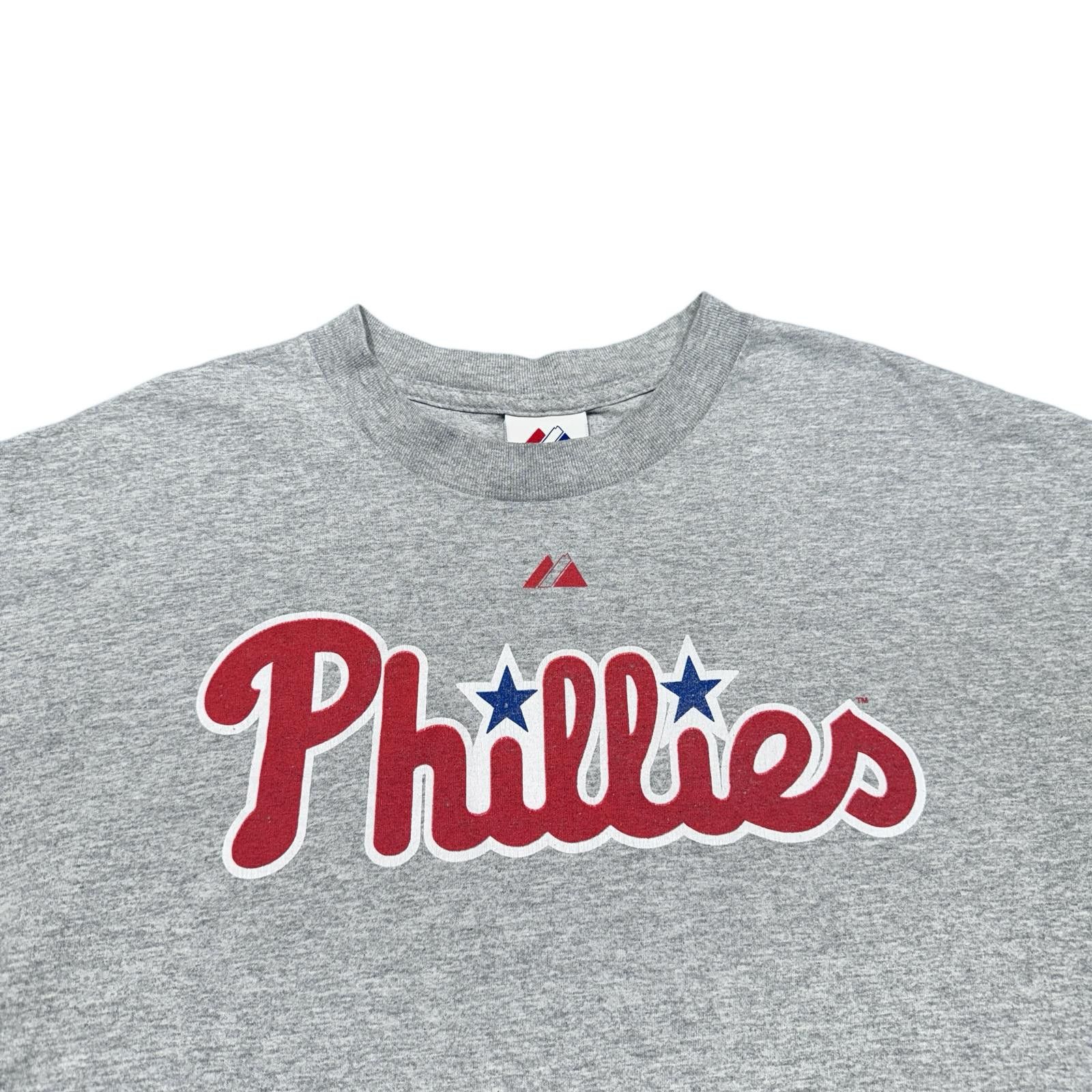 Majestic Majestic Philadelphia Phillies Y2K Ryan Howard T-Shirt Size US XL / EU 56 / 4 - 3 Thumbnail