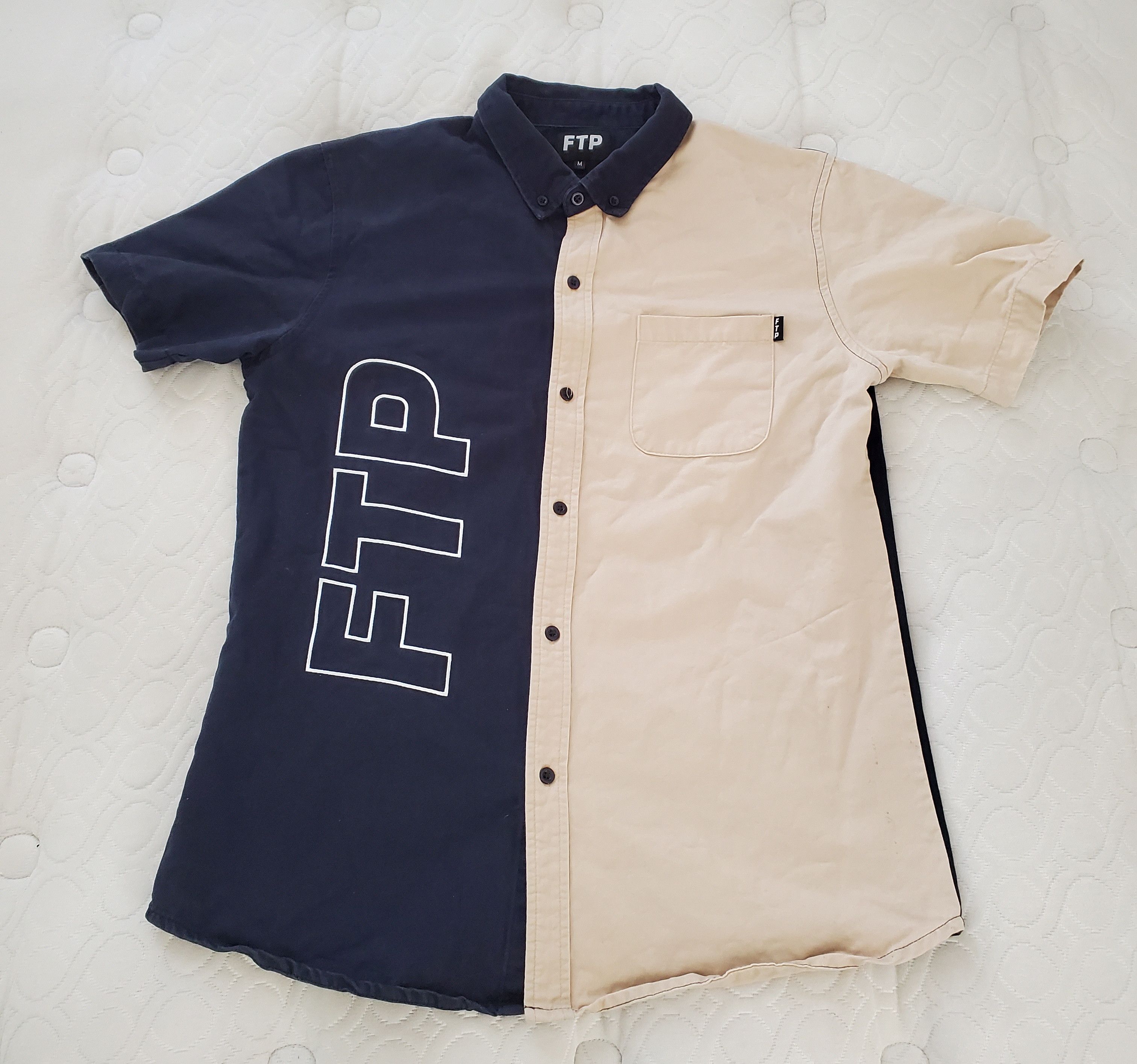 Ftp Short Sleeve fashion Button Up