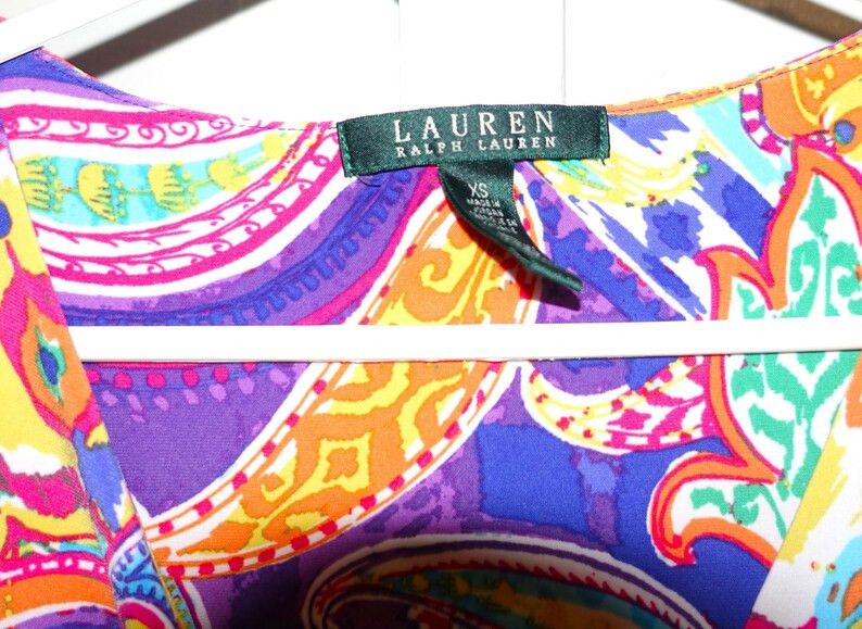 Lauren Ralph Lauren Lauren Ralph Lauren Rainbow Faux Wrap Dress XS Size XS / US 0-2 / IT 36-38 - 8 Thumbnail