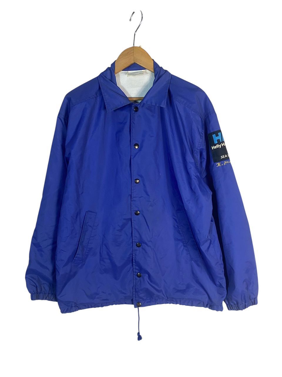 Helly Hansen × Vintage Vintage helly hansen snap button nylon jacket Size US L / EU 52-54 / 3 - 1 Thumbnail